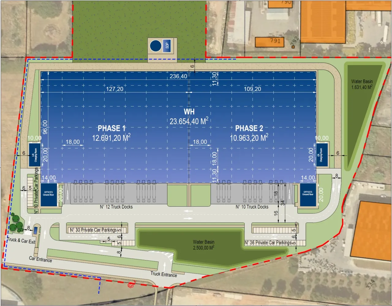 logistics - South Rome - Logistics - Dils - Floor Plan - 1