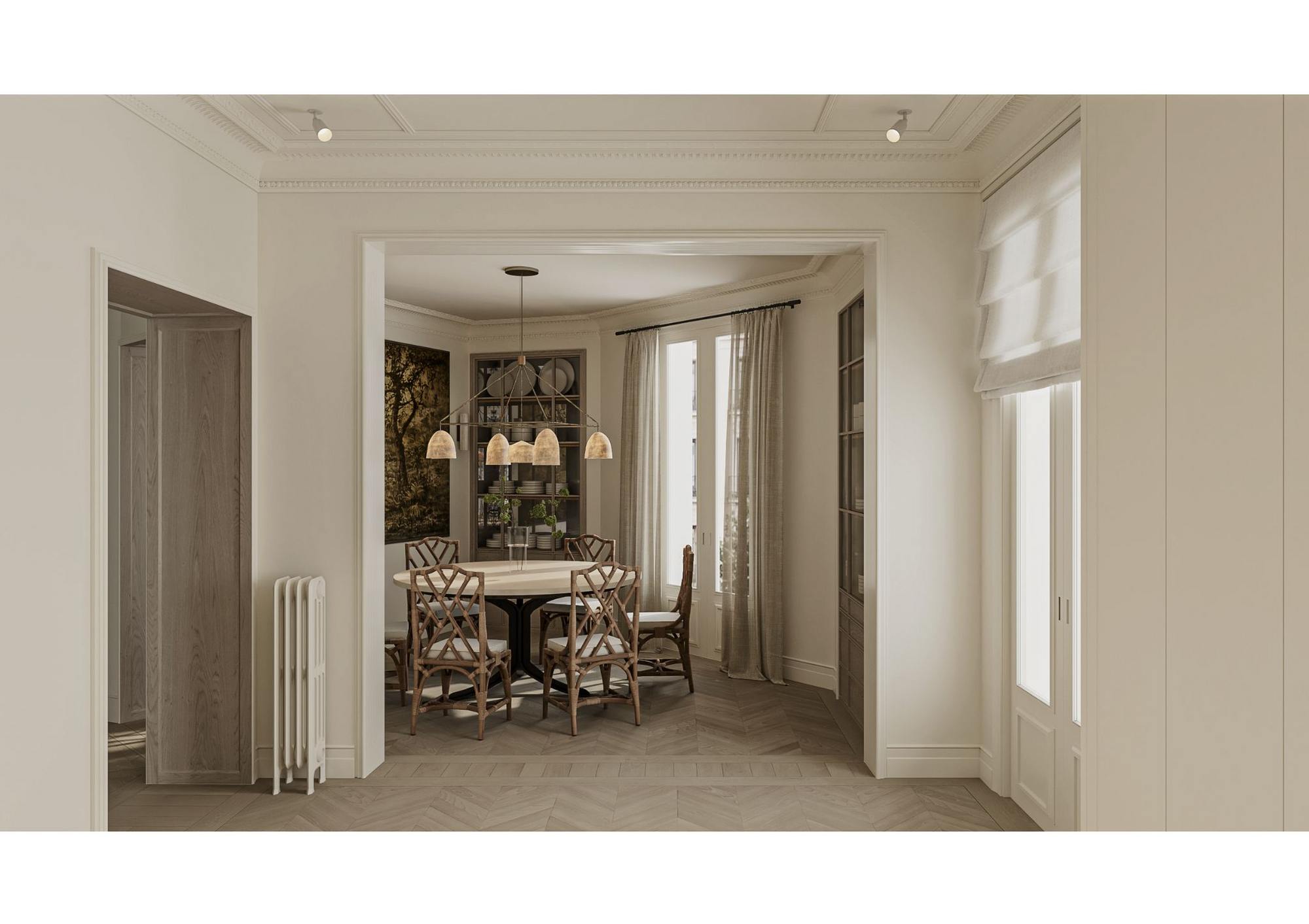 living - 251m² apartment for sale in Argüelles, Madrid - gallery thumbnail - 3