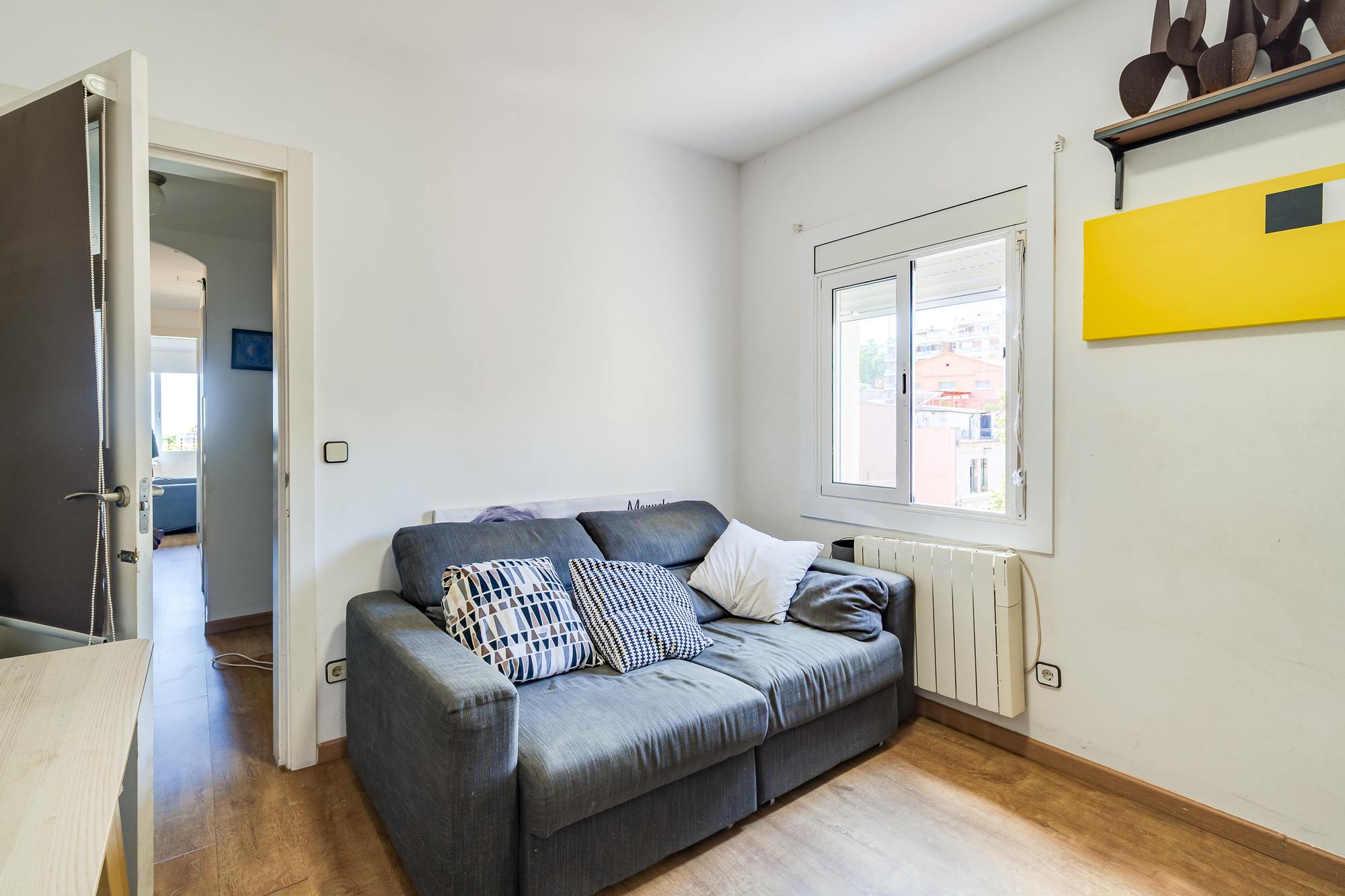 living - 62m² apartment for sale in Gràcia, Barcelona - gallery thumbnail - 6