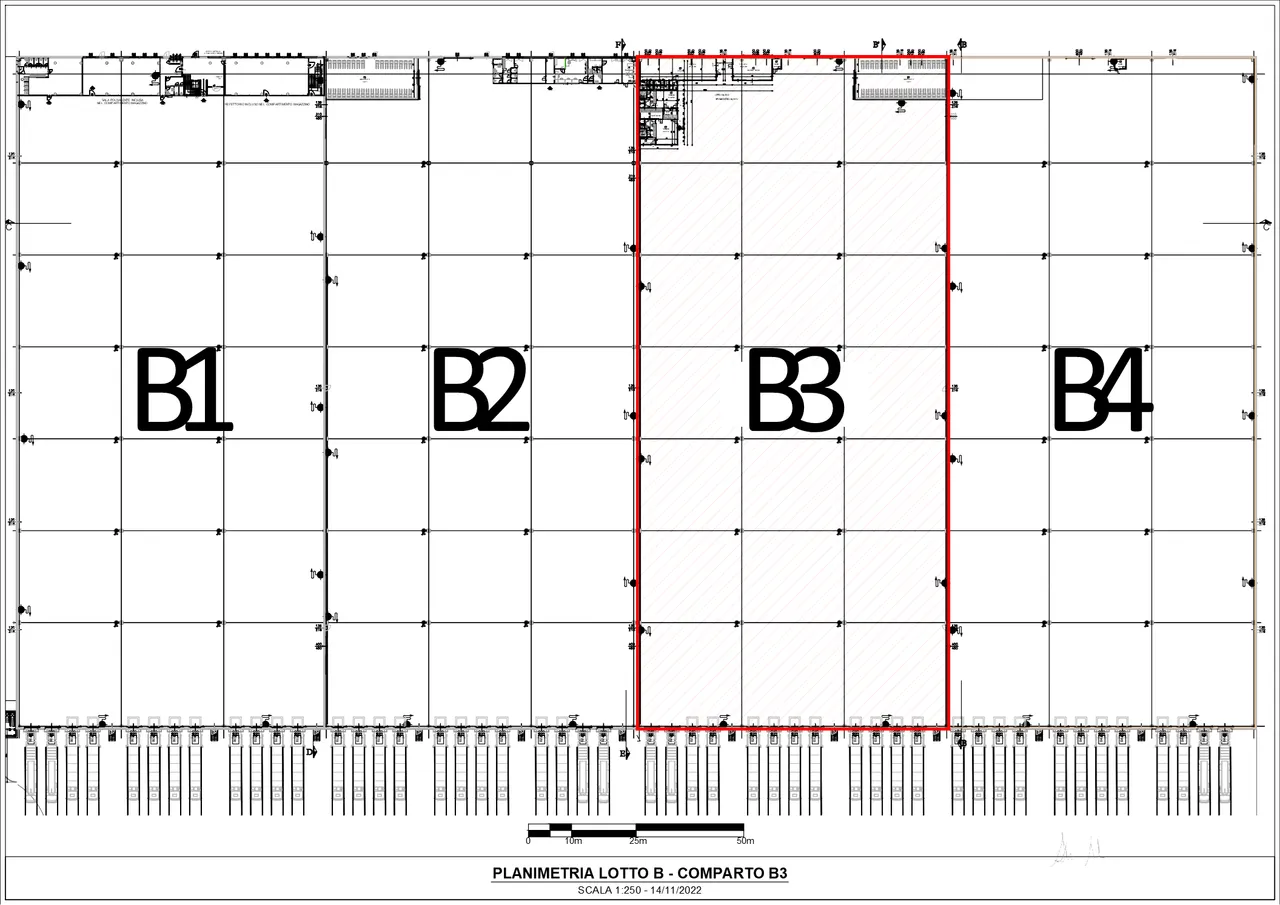 logistics - South East Bologna - Logistics - Dils - Verdiepingsplan - 1