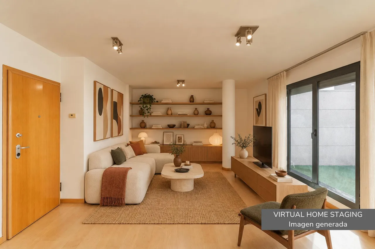 living - Ático de 100m² con 65m² terraza en venta en Ciudad de las Ciencias - gallery - 10