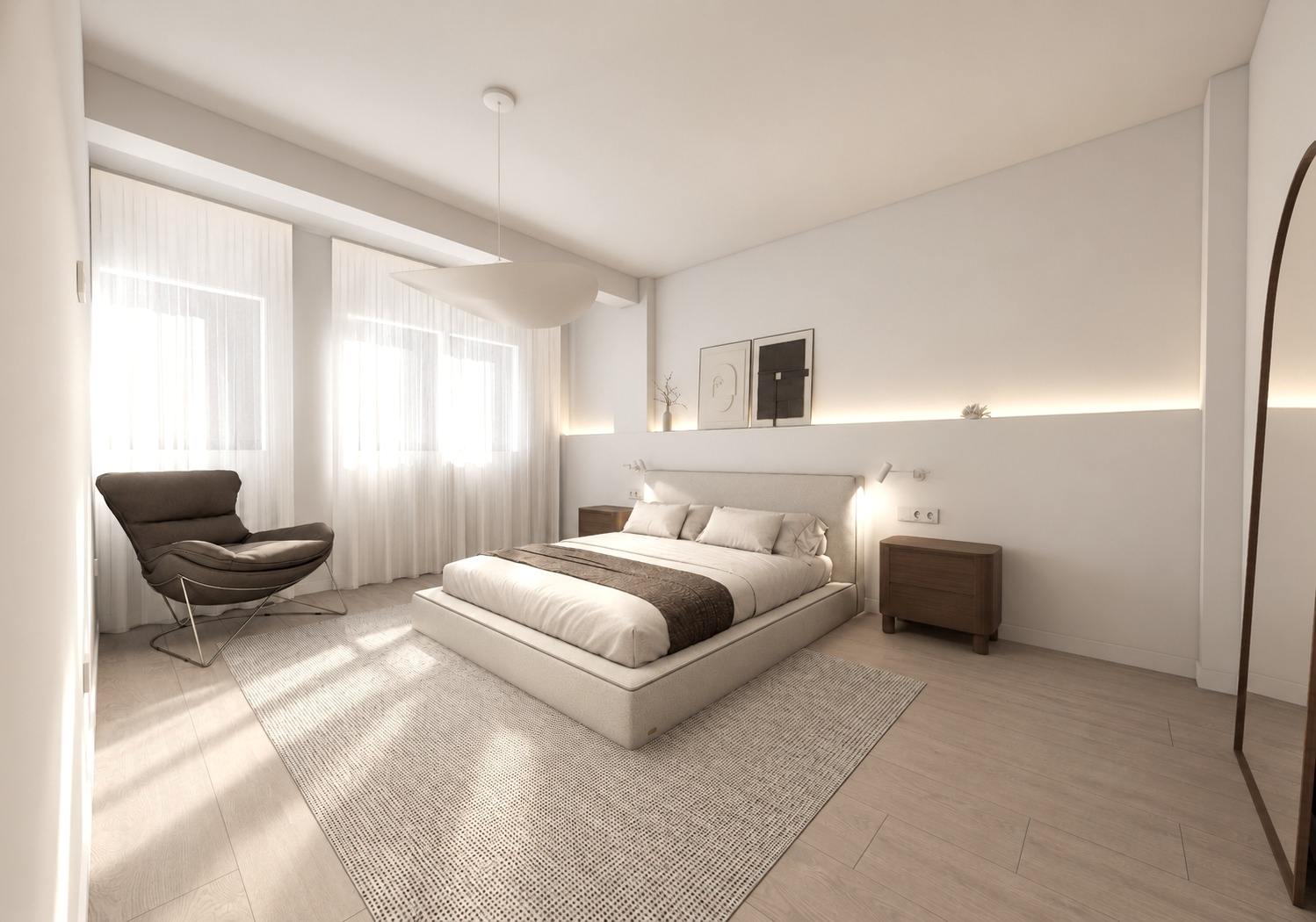 living - Piso de 153m² en venta en Ruzafa, Valencia - gallery thumbnail - 4