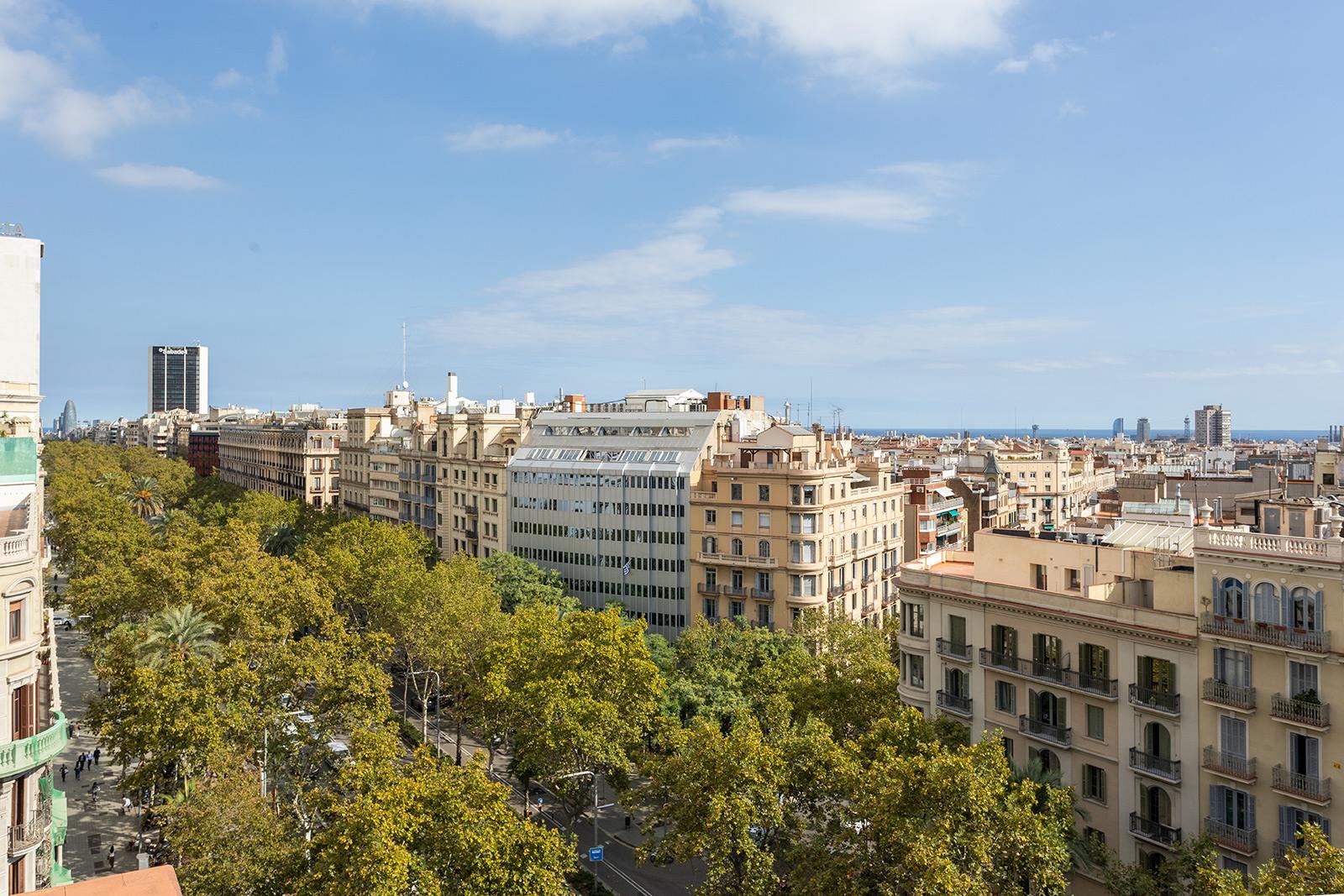 living - Piso de 259m² con 84m² terraza en venta en Turó Park - gallery thumbnail - 5