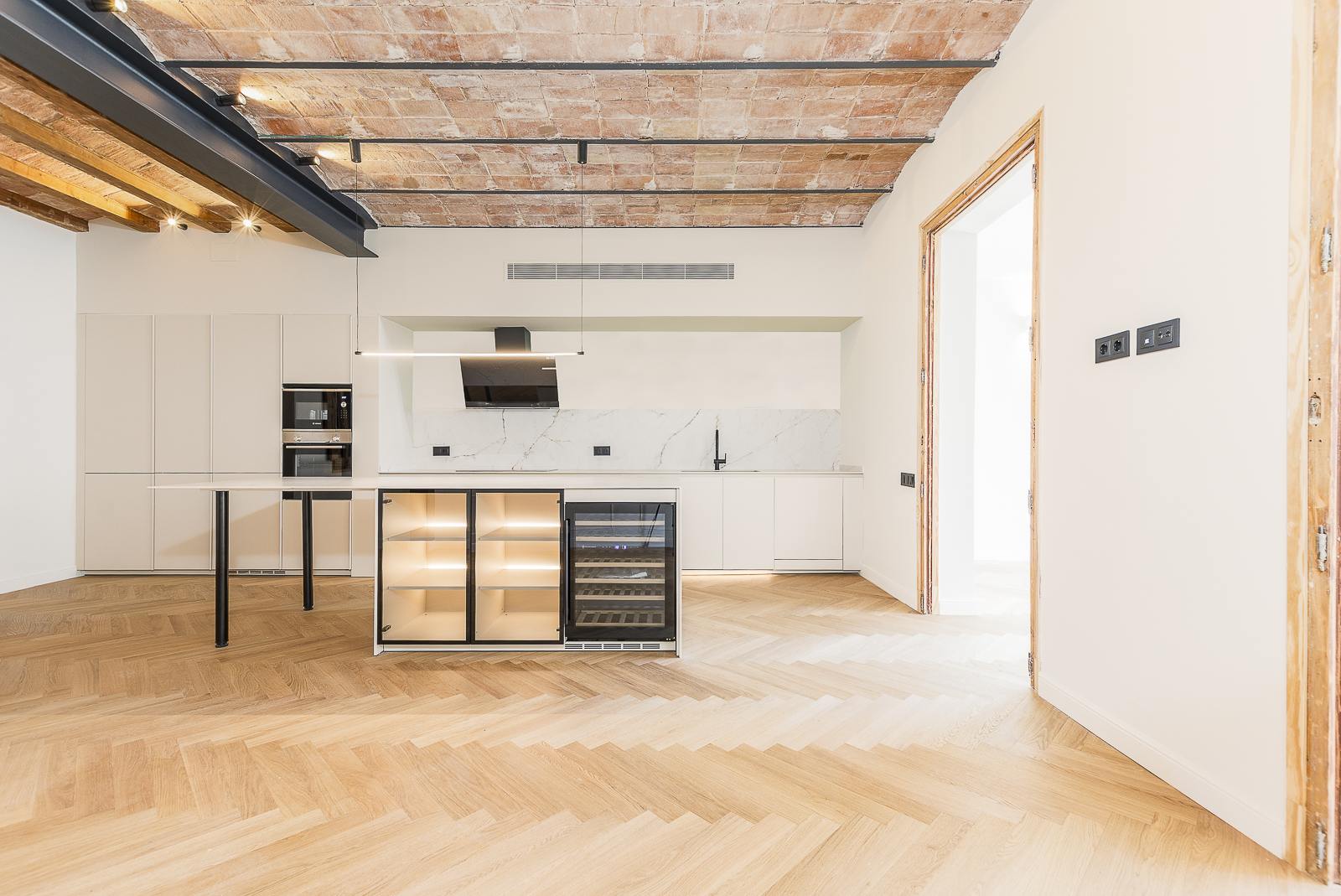 living - Piso de 140m² con 27m² terraza en venta en Eixample Izquierdo - gallery - 7