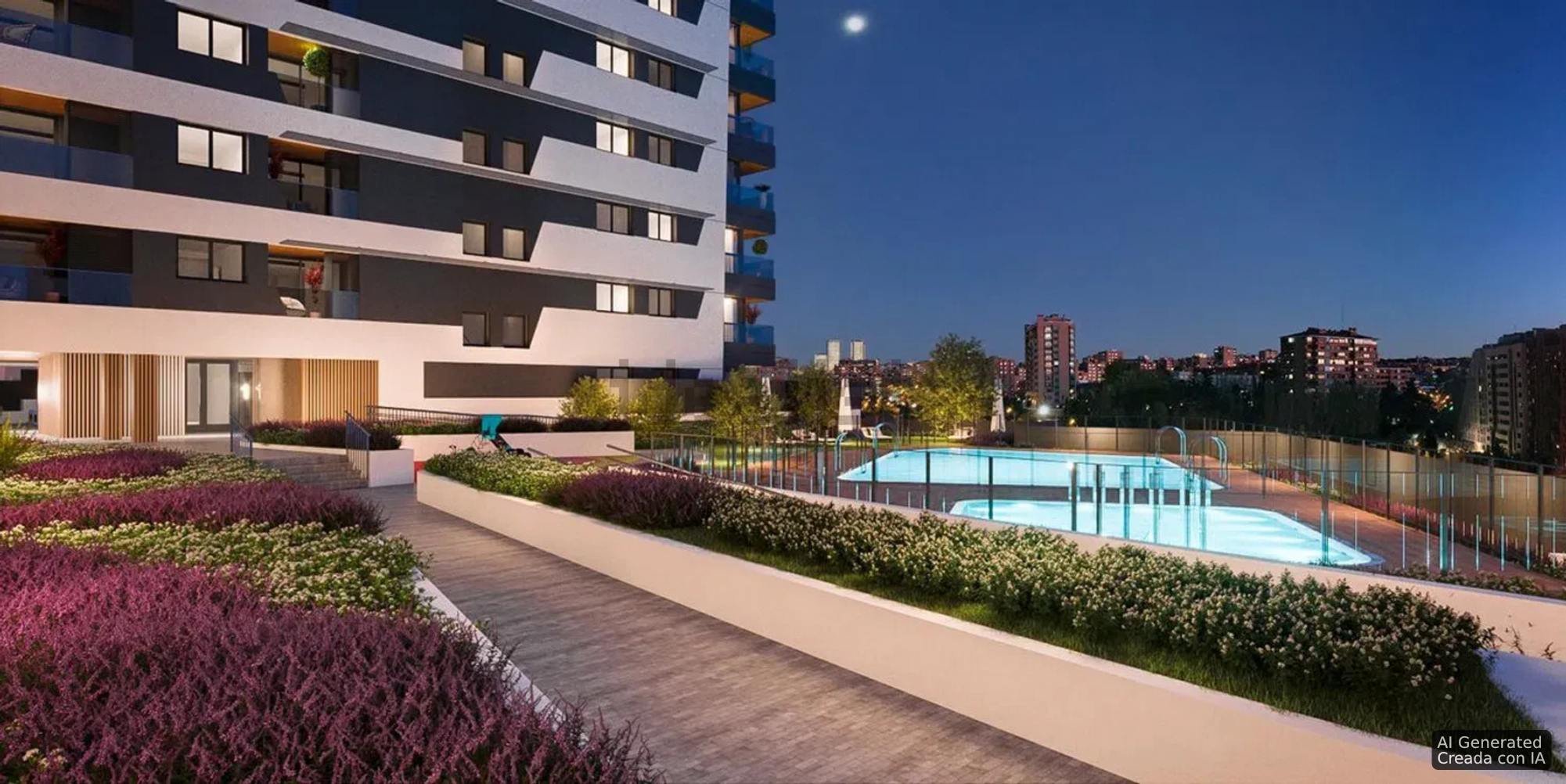 living - Piso de 131m² con 8m² terraza en venta en Peñagrande - gallery thumbnail - 10