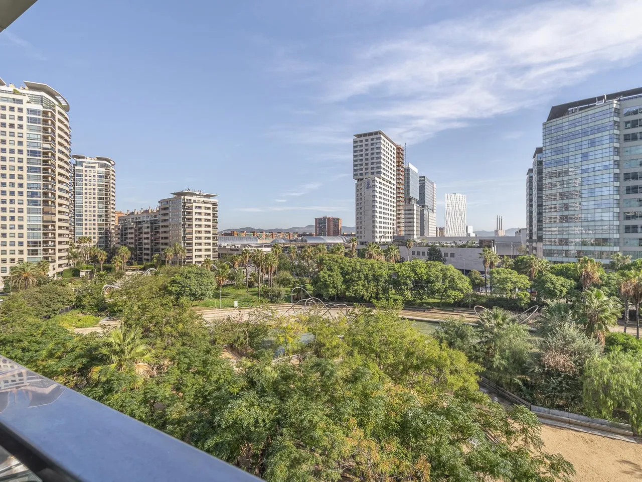 living - 130m² apartment with 100m² terrace for sale in Diagonal Mar - gallery - 5
