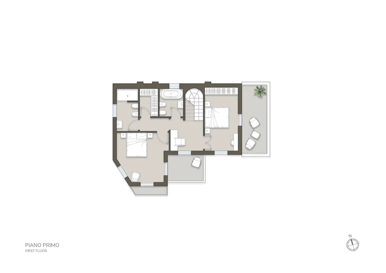 living - Portofino - Living - Dils - Plan d'étage - 2