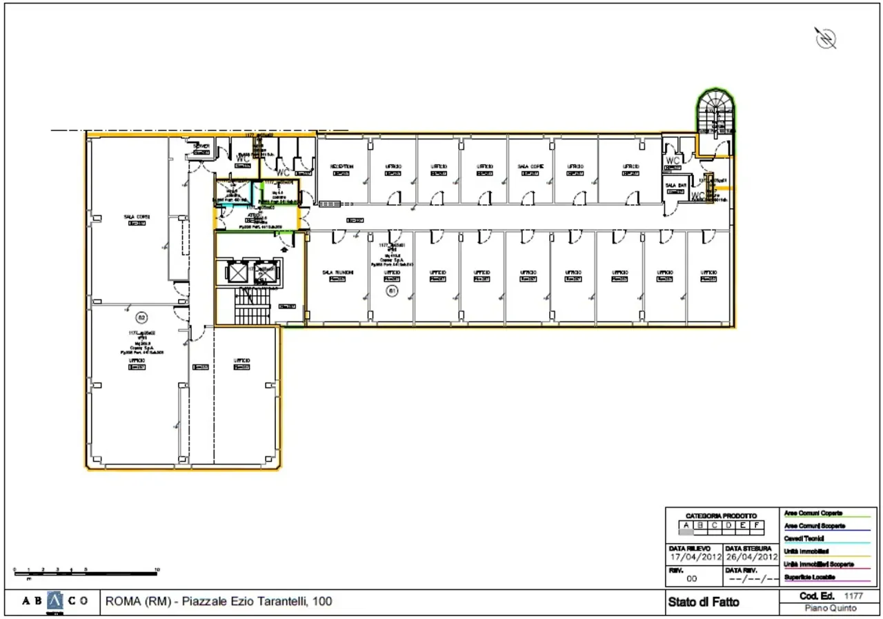 office - Tarantelli 100 - Uffici - Dils - Planimetria - 7