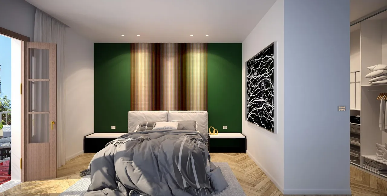 living - Gran Via Villarroel - gallery - 4