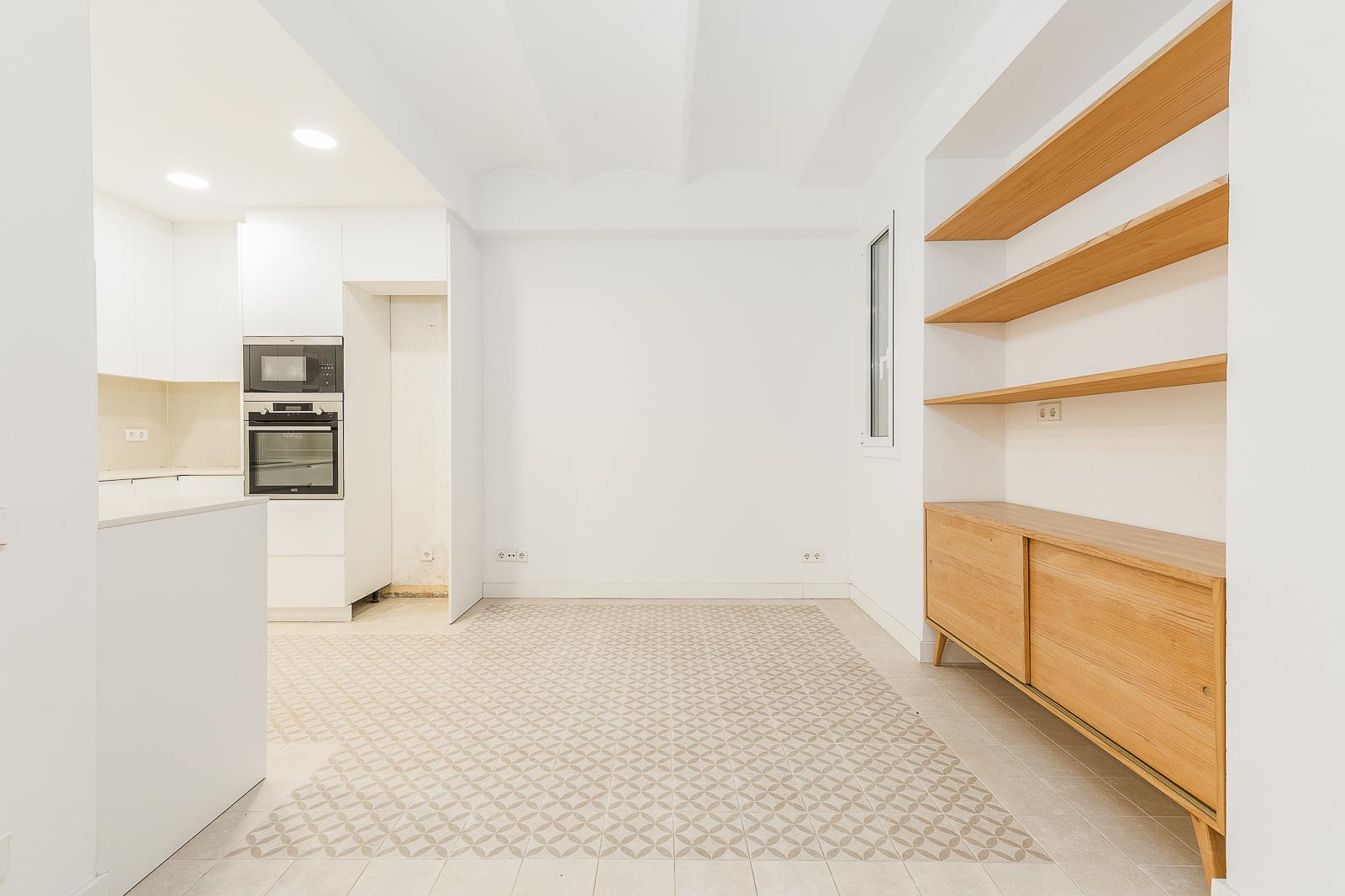 living - Piso de 78m² con 12m² terraza en venta en Eixample Derecho - gallery thumbnail - 3