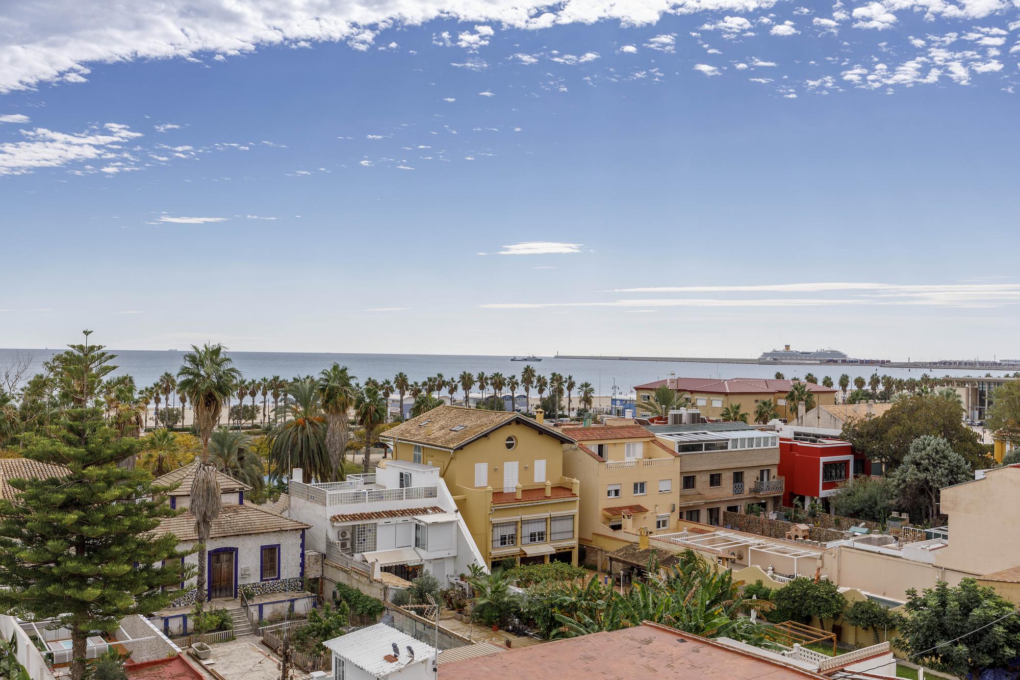 living - Piso de 71m² en alquiler en Playa Malvarrosa/Cabanyal - gallery thumbnail - 2