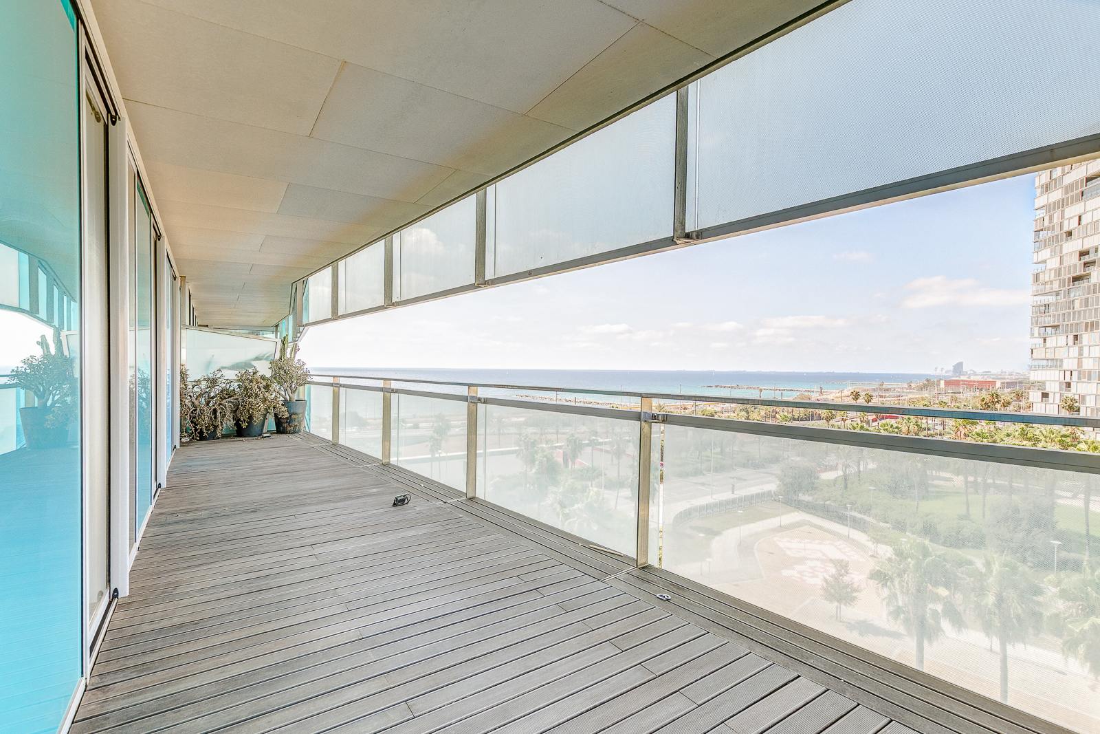 living - 121m² apartment with 67m² terrace for sale in Diagonal Mar - gallery - 6