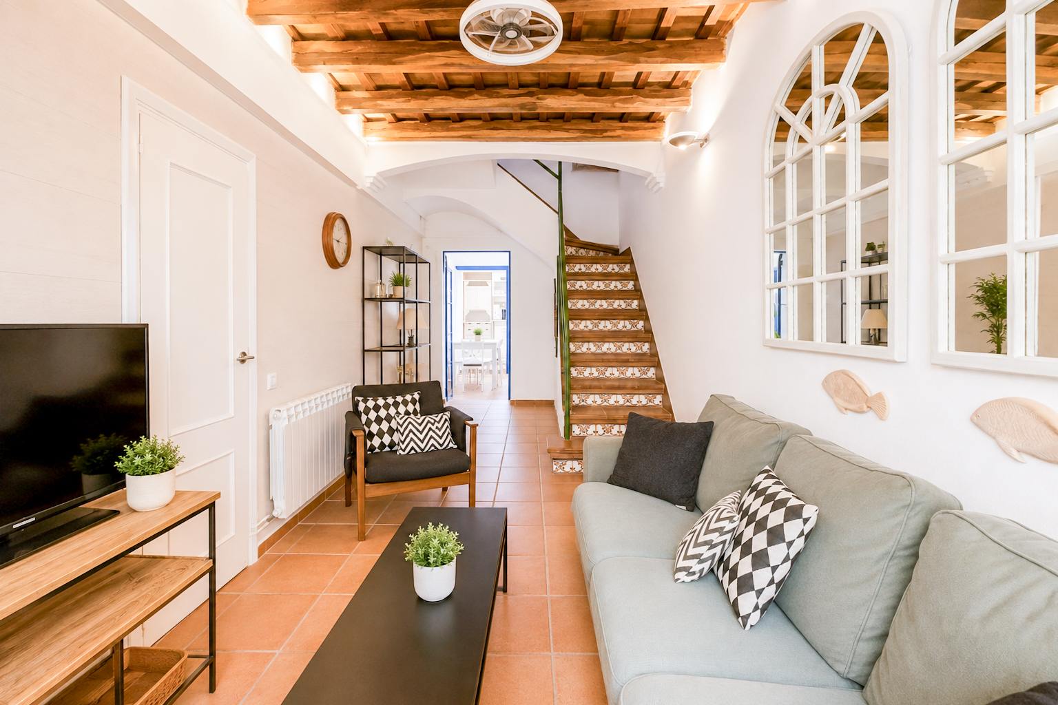 living - Casa / villa de 129m² con 17m² terraza en venta en Sitges Town - gallery thumbnail - 3