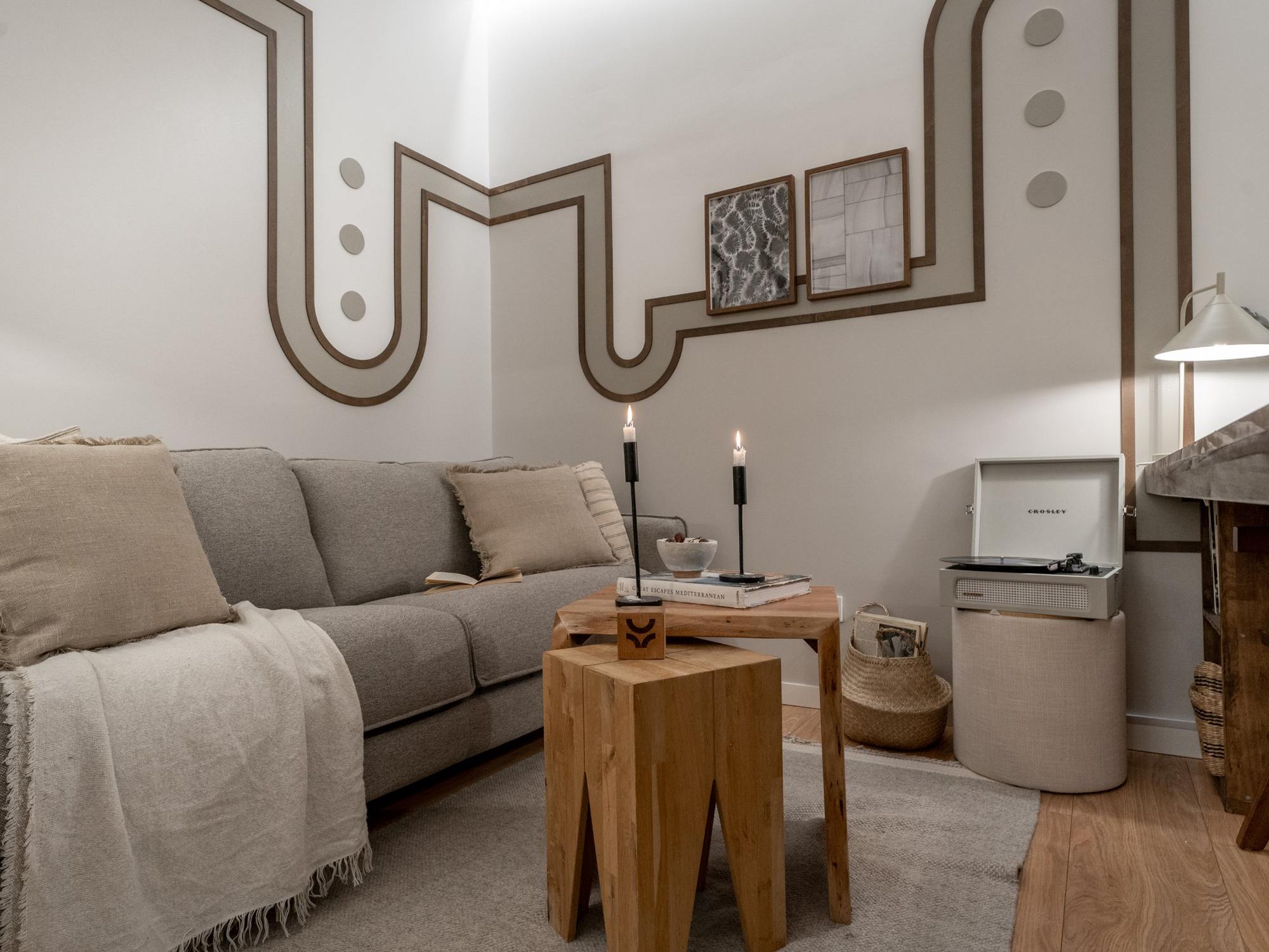 living - Piso de 67m² en venta en Ríos Rosas, Madrid - gallery thumbnail - 3