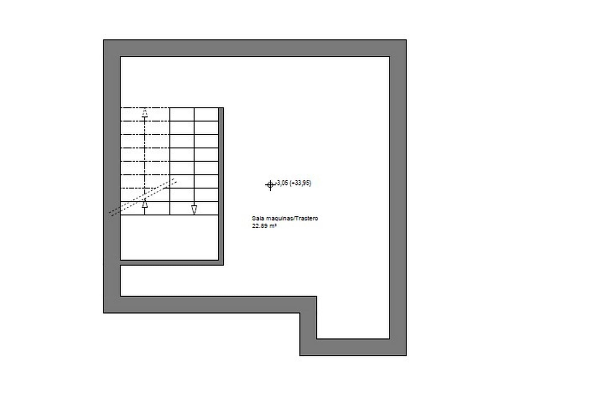 living - Parcela de 1,043m² en venta en Santanyí, Islas Baleares - Plano del piso thumbnail - 5