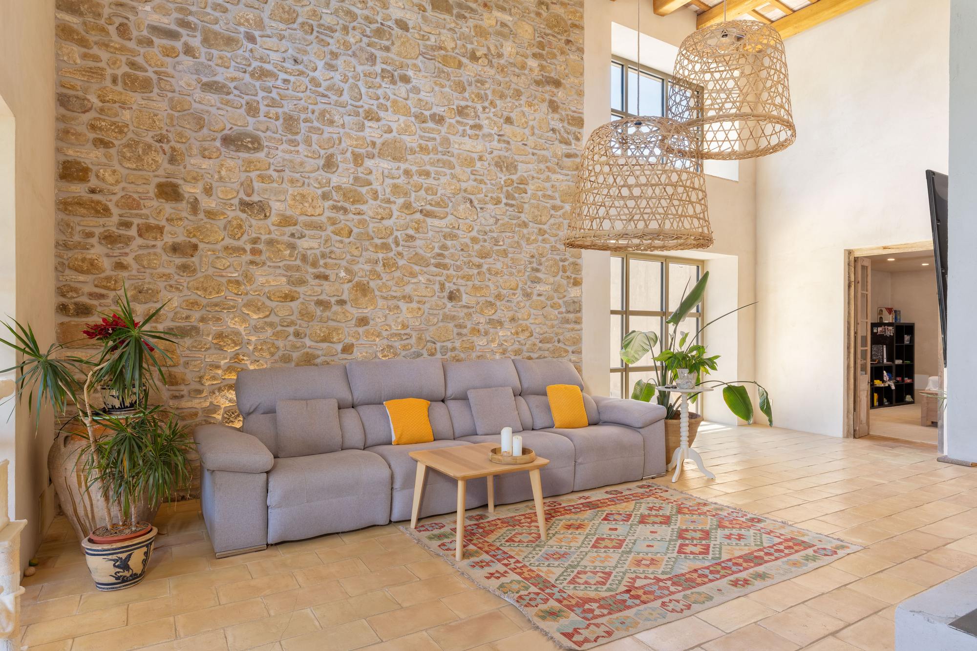 living - 1,132m² country house for sale in Pla de l'Estany, Girona - gallery thumbnail - 6