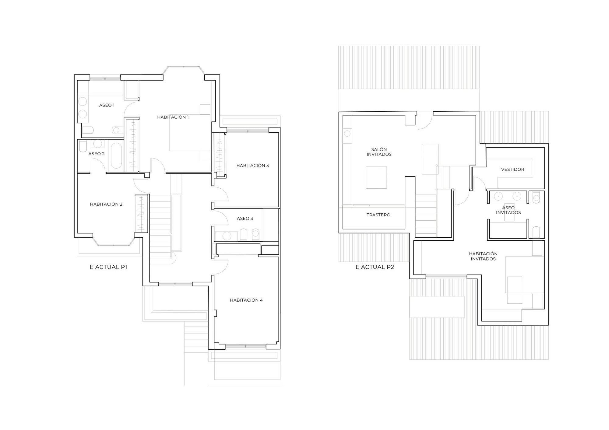 living - 350m² house / villa with 307m² garden for sale in Majadahonda - Floor Plan thumbnail - 1
