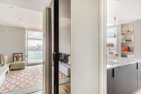 living - Piso de 97m² con terraza de 46m² en venta en Diagonal Mar - gallery thumbnail - 5