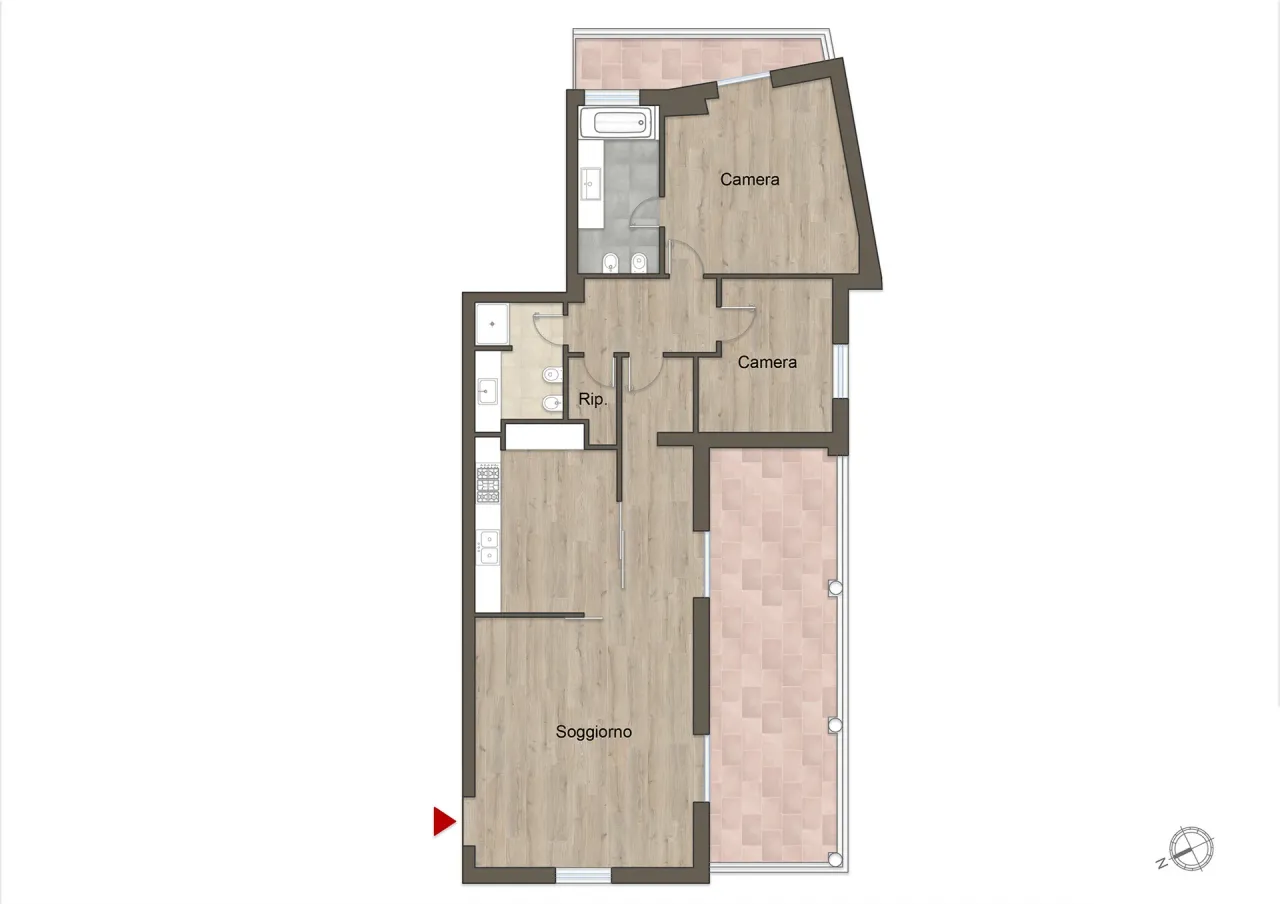 living - Giuba 4 - Living - Dils - Floor Plan - 1