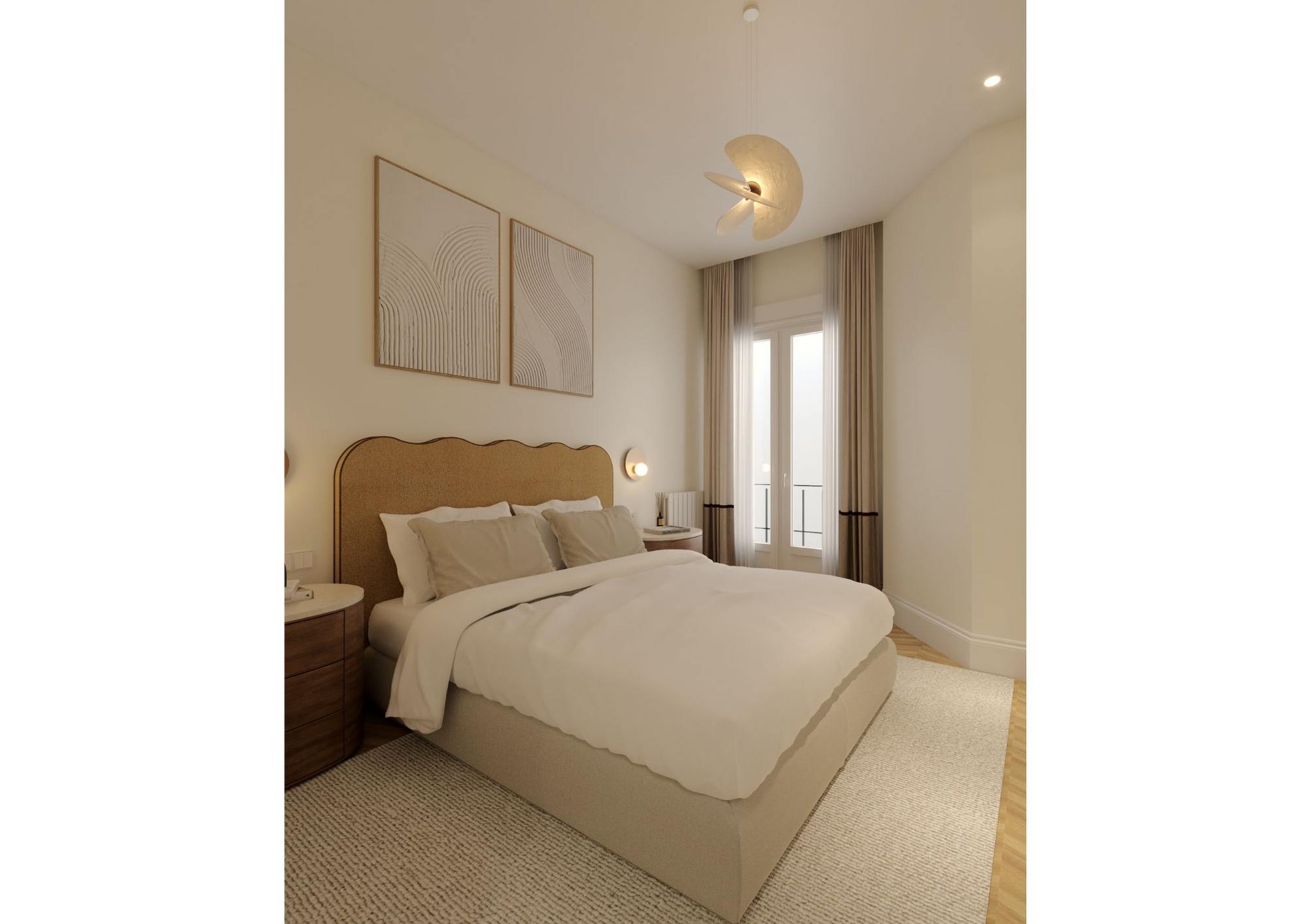 living - 160m² apartment for sale in Almagro, Madrid - gallery thumbnail - 5