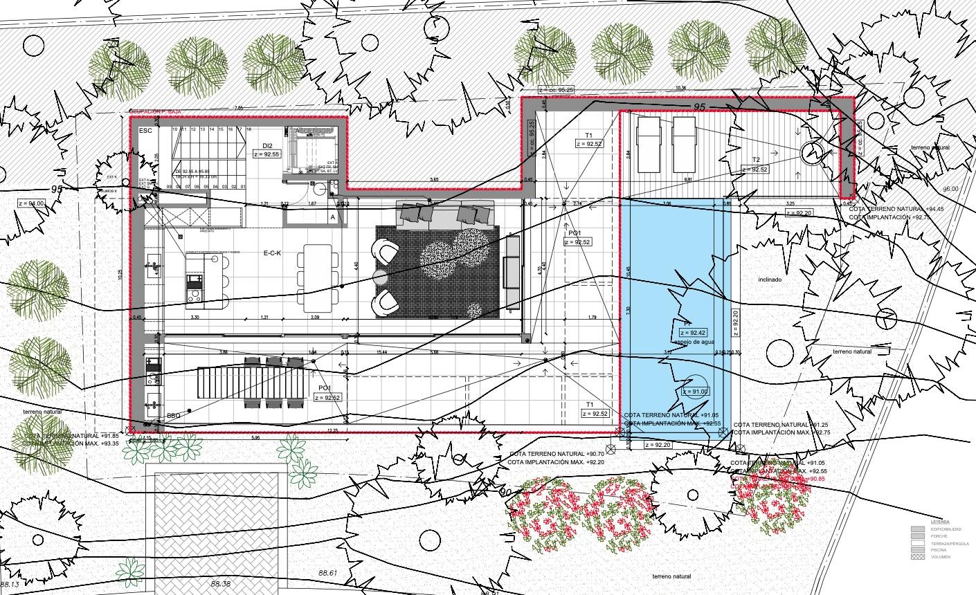 living - 477m² plot for sale in Port d'Andratx, Balearic Islands - Floor Plan thumbnail - 4