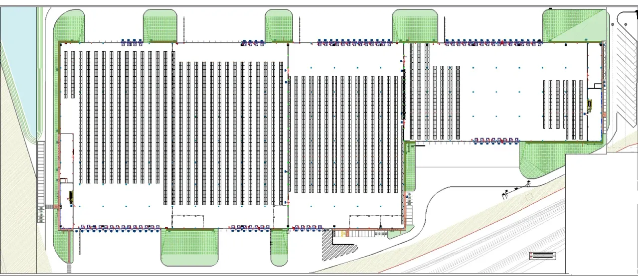 logistics - Tortona Green Logistics - Logistiek - Dils - Verdiepingsplan - 1