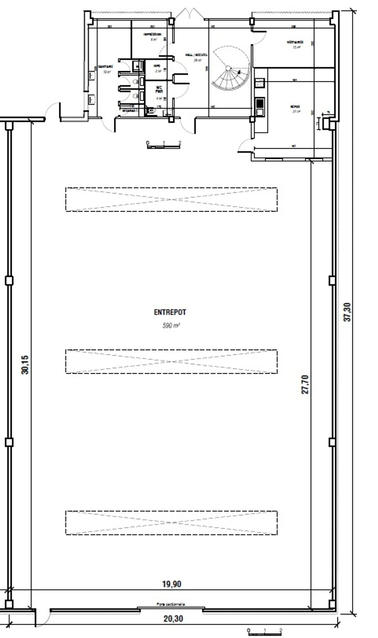 logistics - Activity Facility For Rent - Verdiepingsplan - 3
