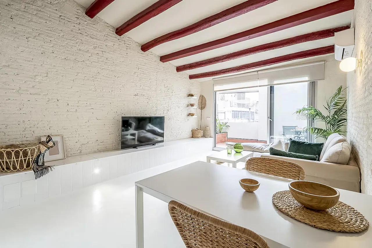 living - 57m² apartment with 15m² terrace for sale in Poblenou - gallery - 5