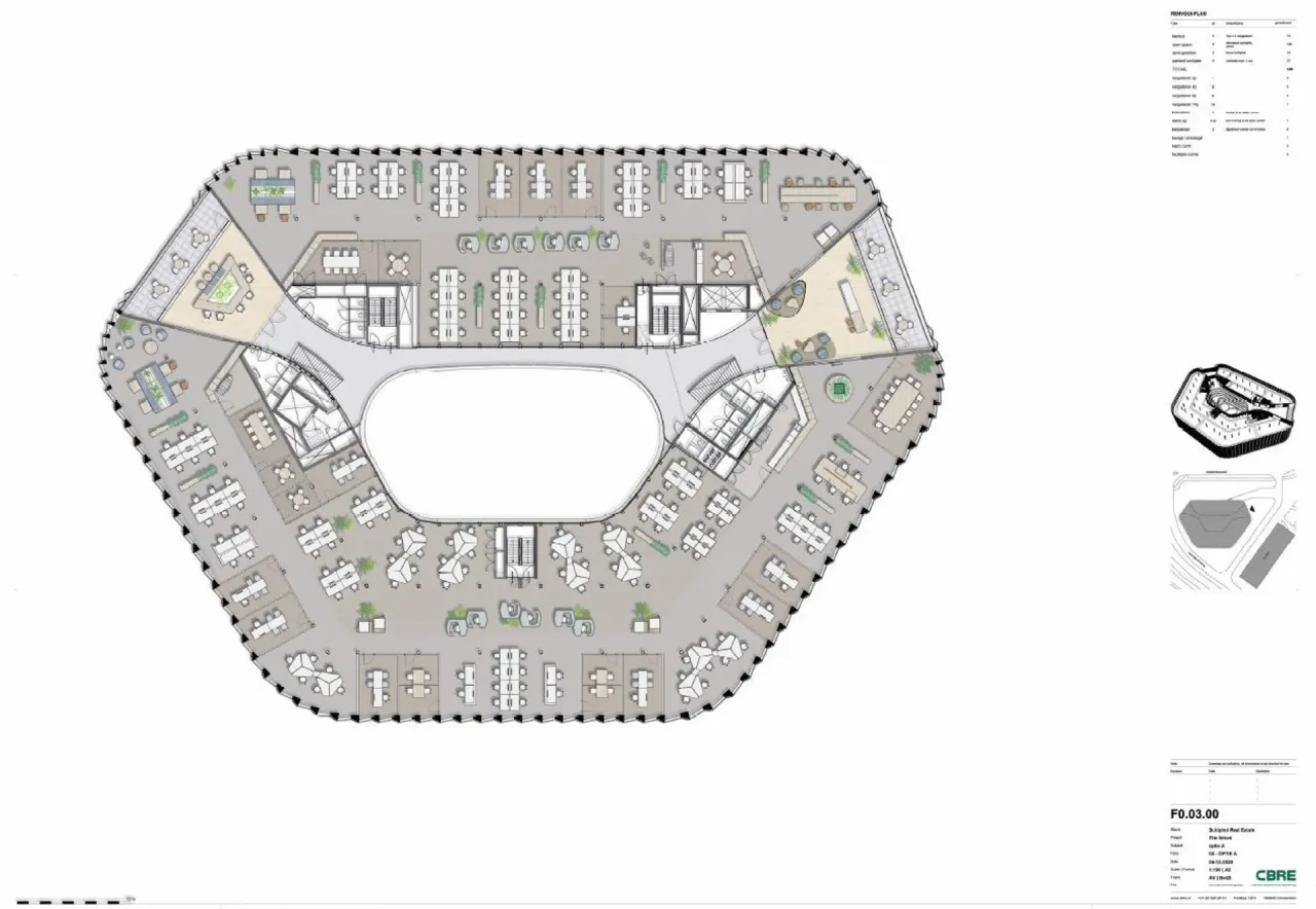 office - The Grove - Office - Dils - Plan d'étage - 3