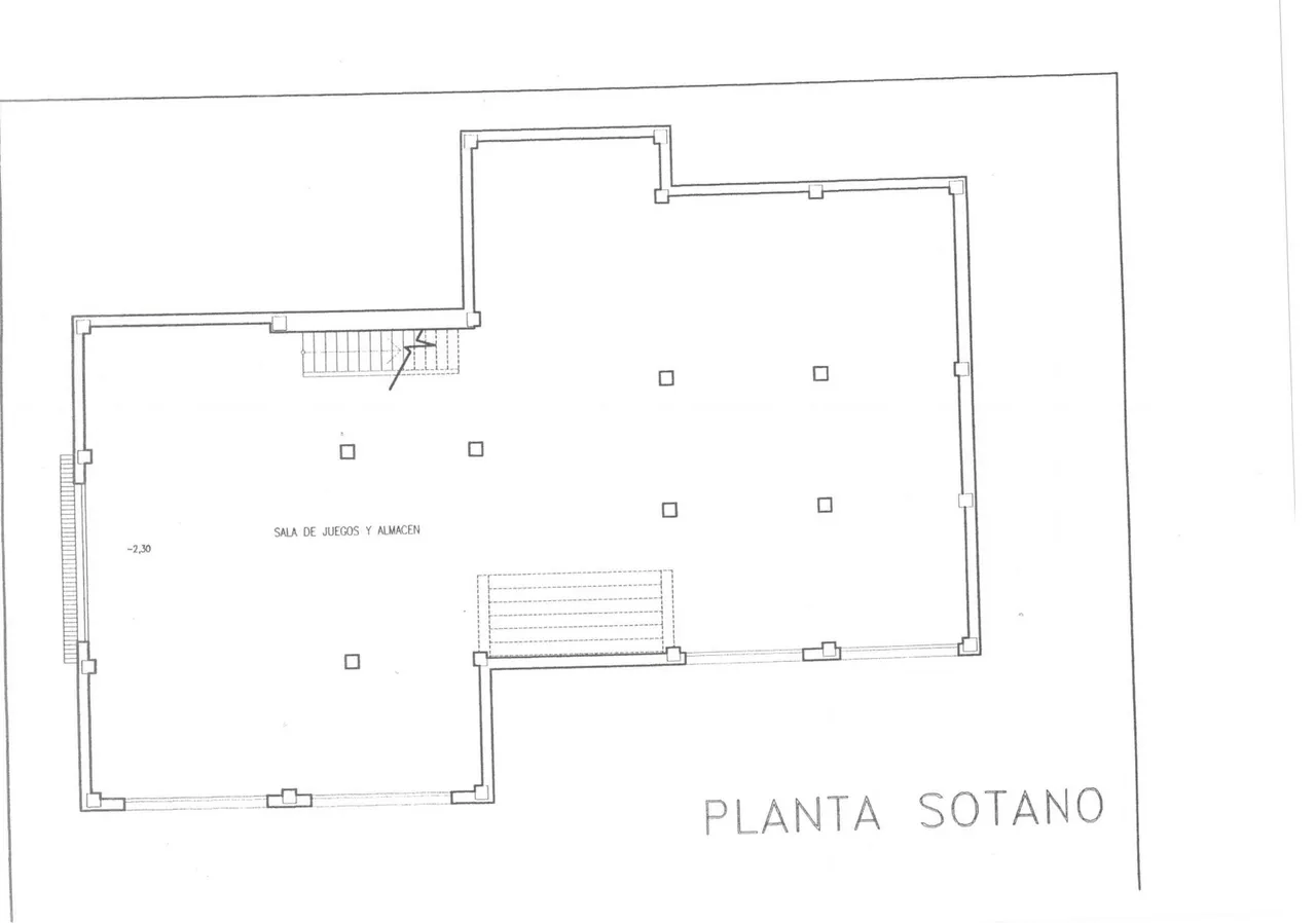 living - 697m² house / villa for sale in Cullera, Valencia - Floor Plan - 1