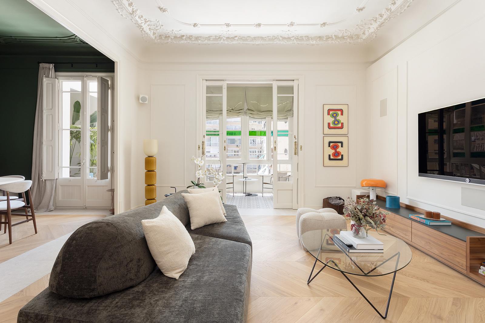 living - 231m² apartment with 11m² terrace for sale in Eixample Left - gallery thumbnail - 6