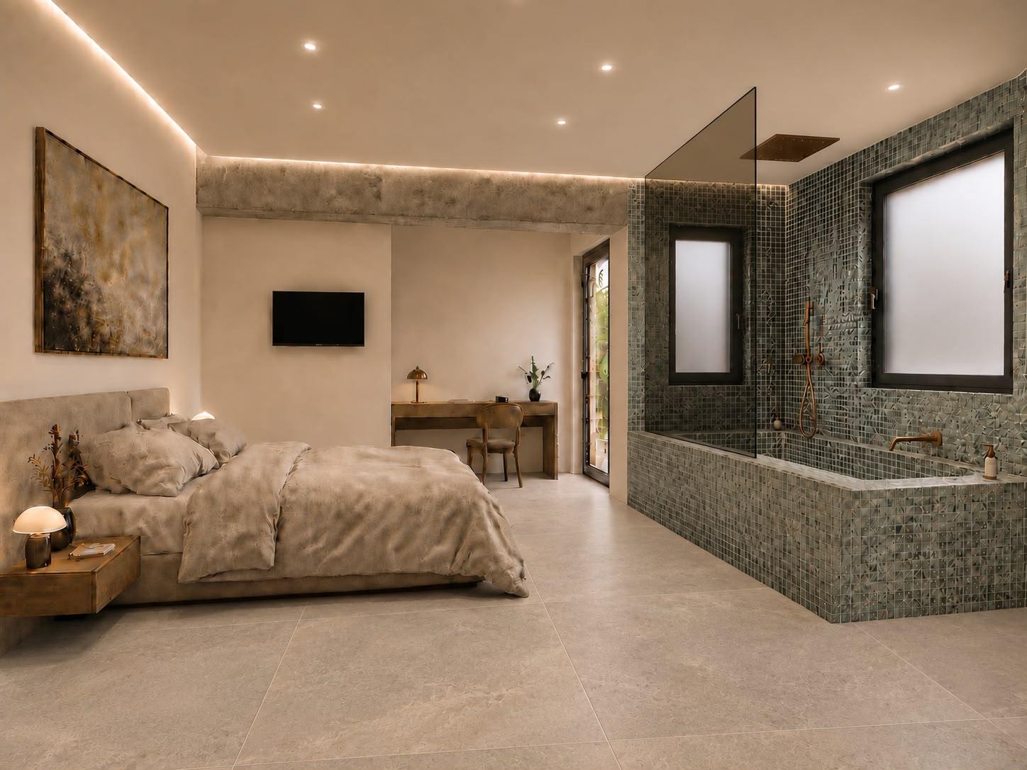 living - Piso de 250m² con 50m² terraza en venta en Palma de Mallorca - gallery thumbnail - 5