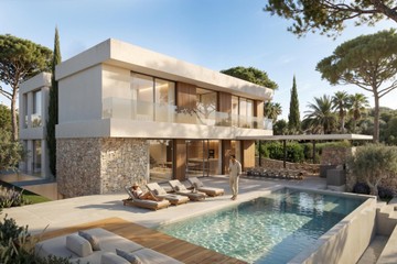 living - 440m² house / villa for sale in Terramar, Barcelona - featured