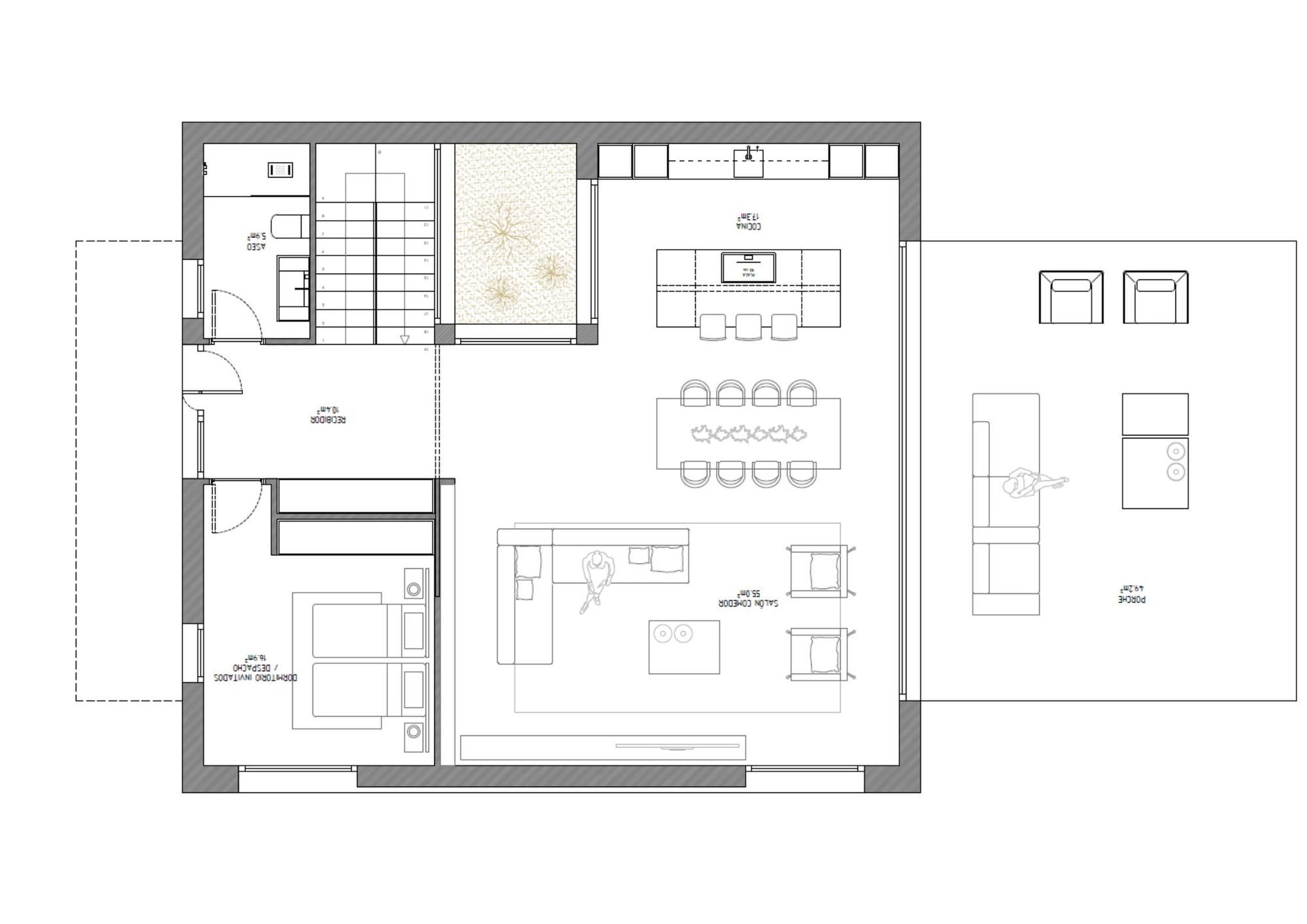 living - Casa / villa de 412m² en venta en Villaviciosa de Odón - Plano del piso thumbnail - 2