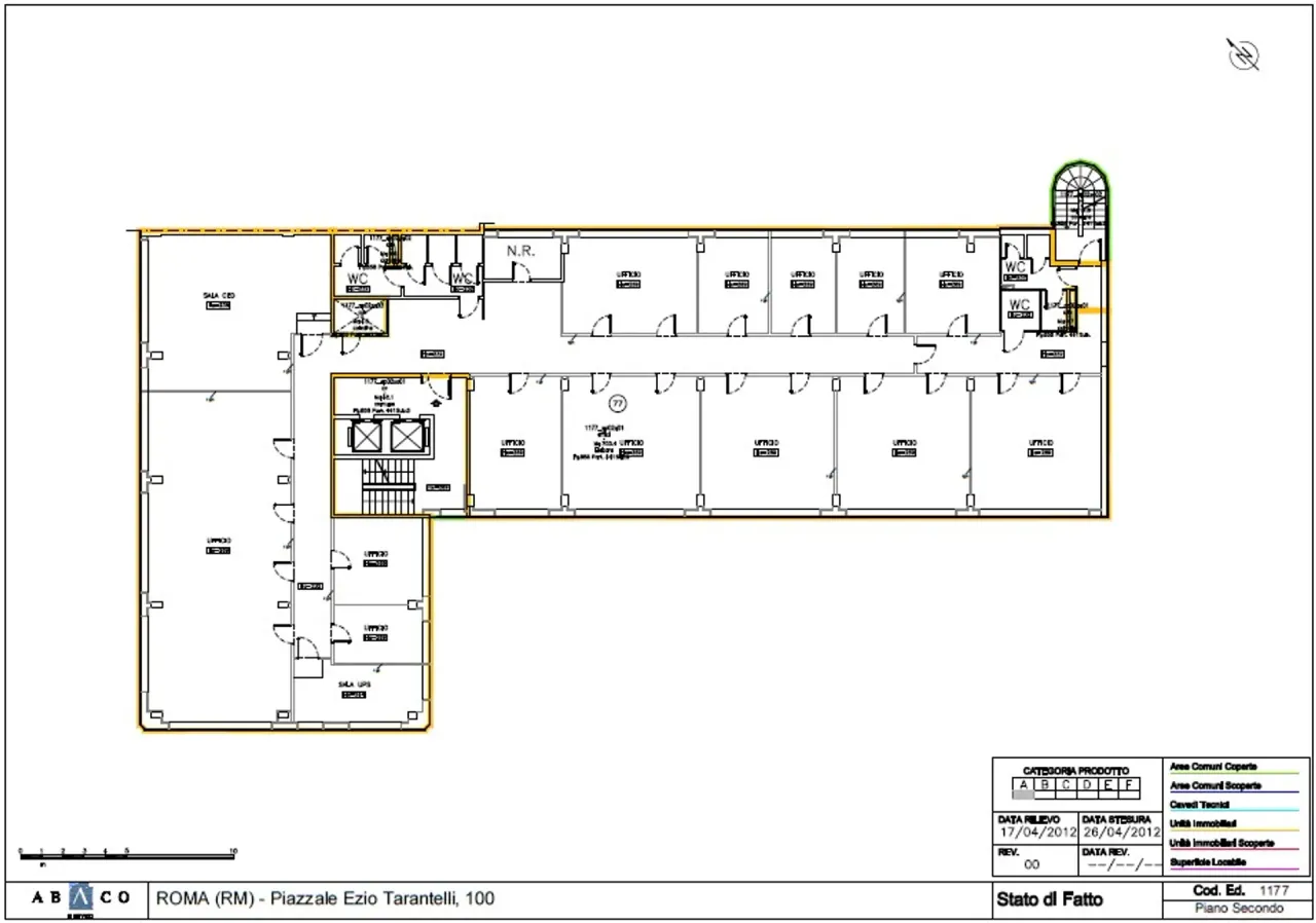 office - Tarantelli 100 - Uffici - Dils - Planimetria - 4