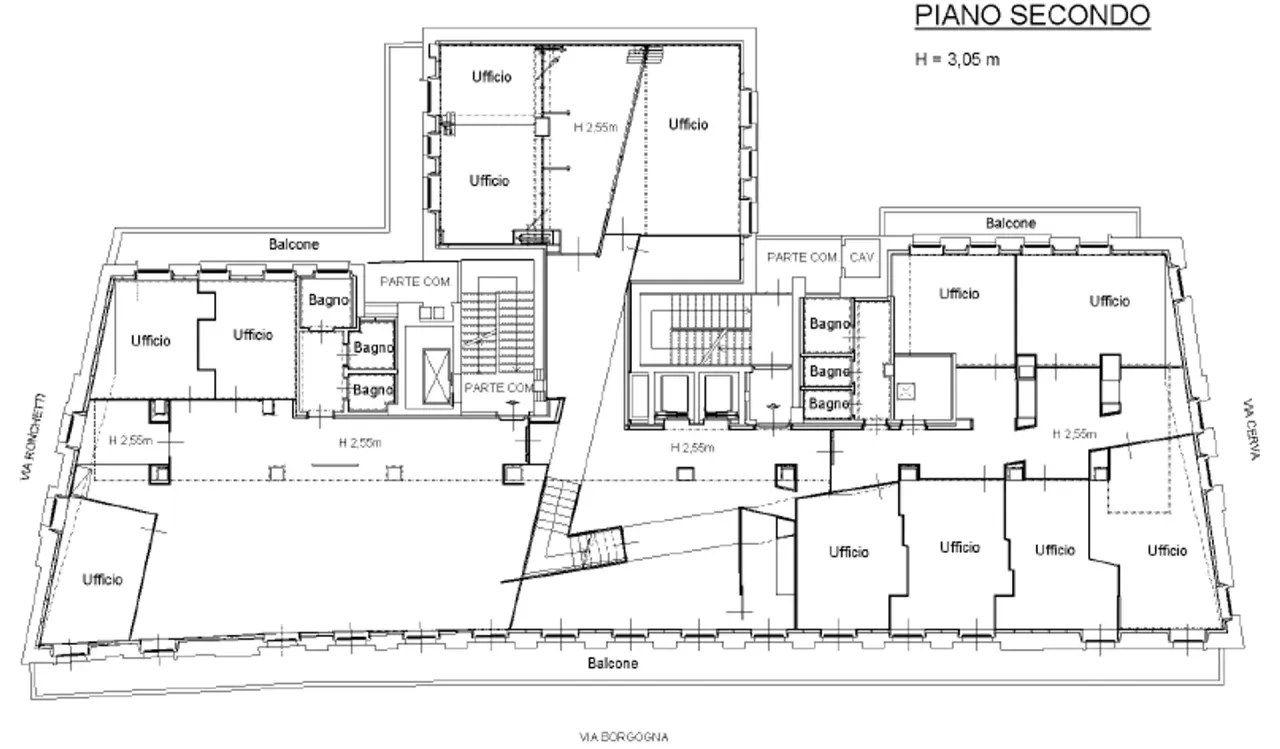 office - Borgogna 8 - Office - Dils - Floor Plan - 5