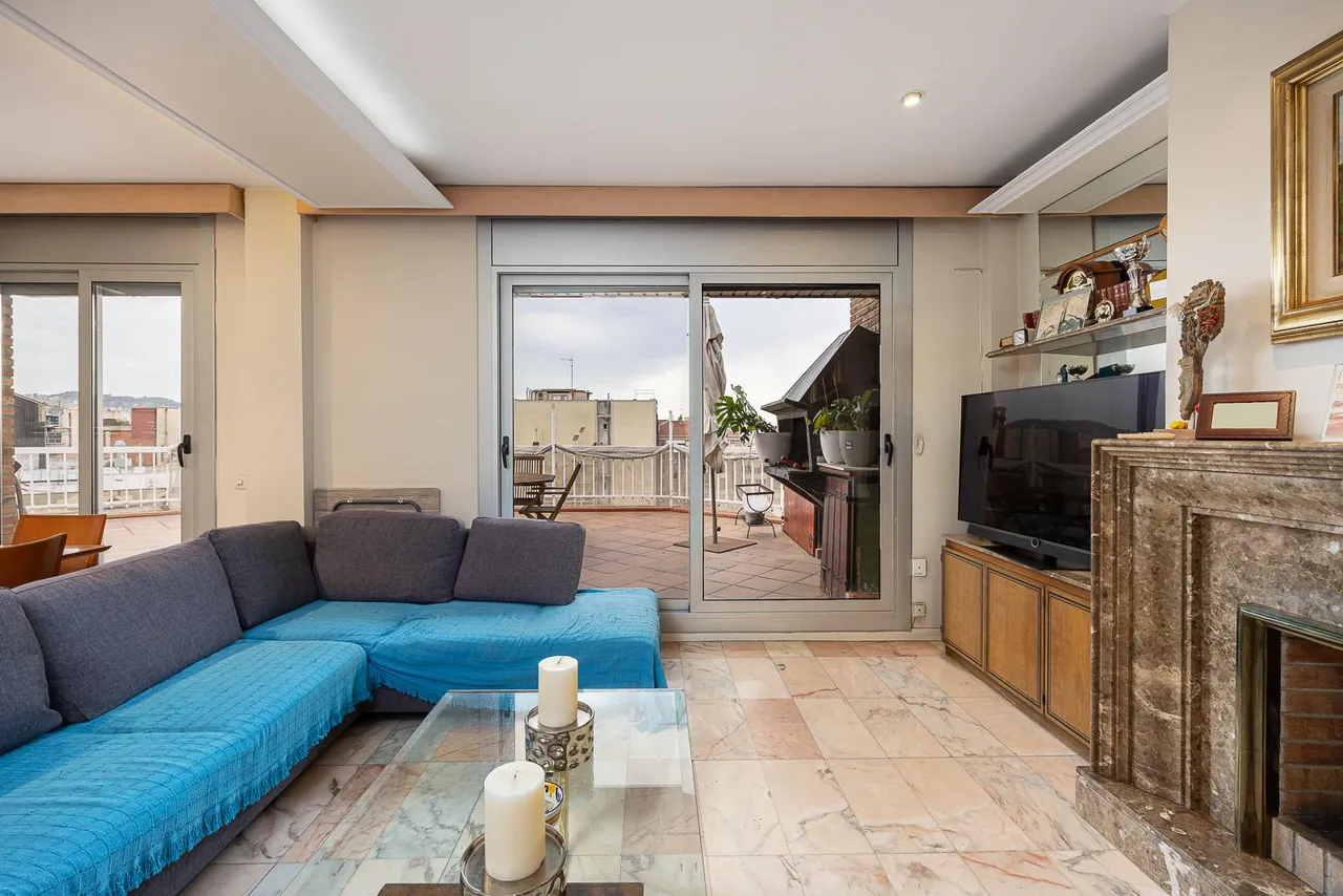 living - 107m² apartment with 117m² terrace for sale in Eixample Left - gallery - 7