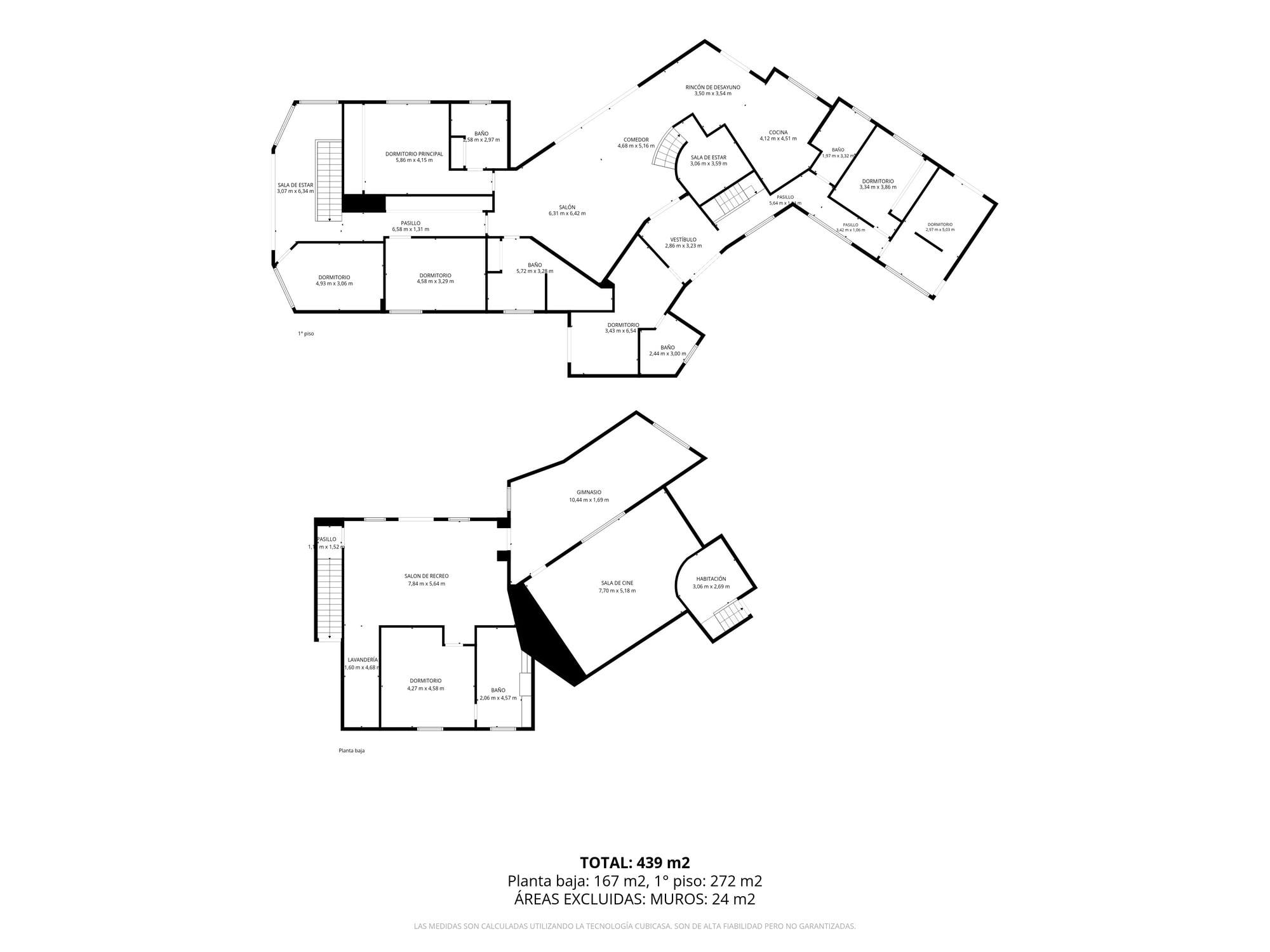 living - Casa / villa de 439m² en venta en Marbella Centro - Plano del piso thumbnail - 3