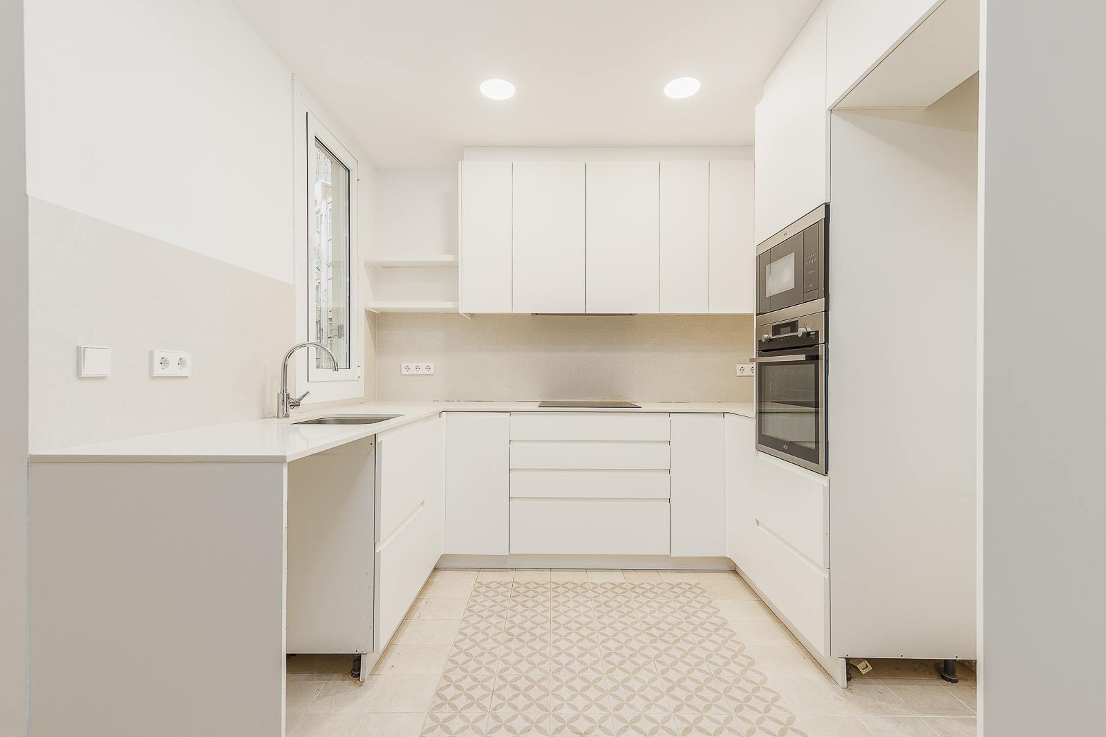 living - Piso de 78m² con 12m² terraza en venta en Eixample Derecho - gallery - 8