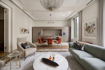 living - 170m² apartment with 9m² terrace for rent in Eixample Right - featured