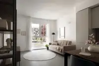 Studio of 43 sqm - Edificio C2 - LivinUp  | Milano - Floor Plan thumbnail - 1