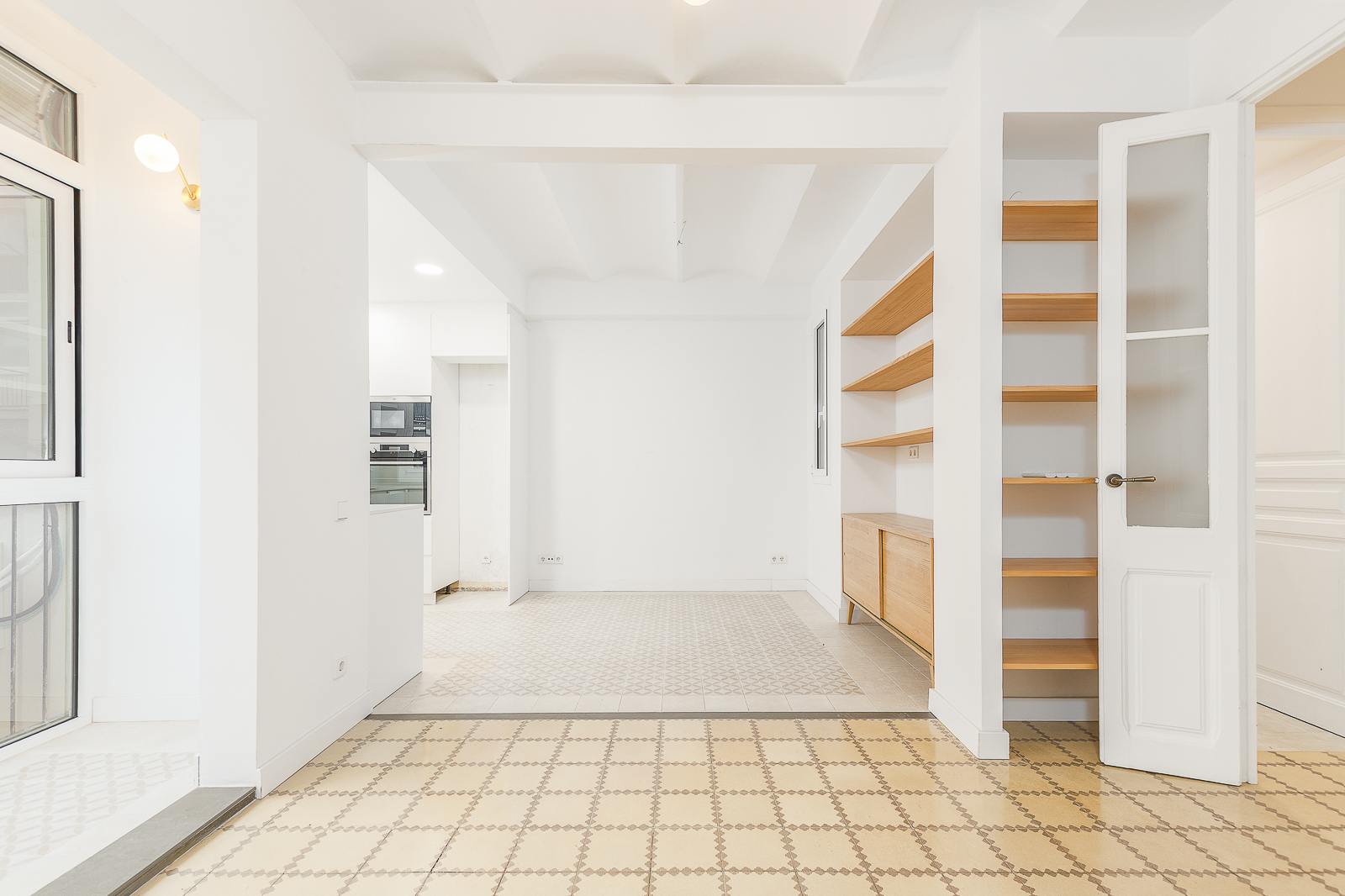 living - 78m² apartment with 12m² terrace for sale in Eixample Right - gallery - 4