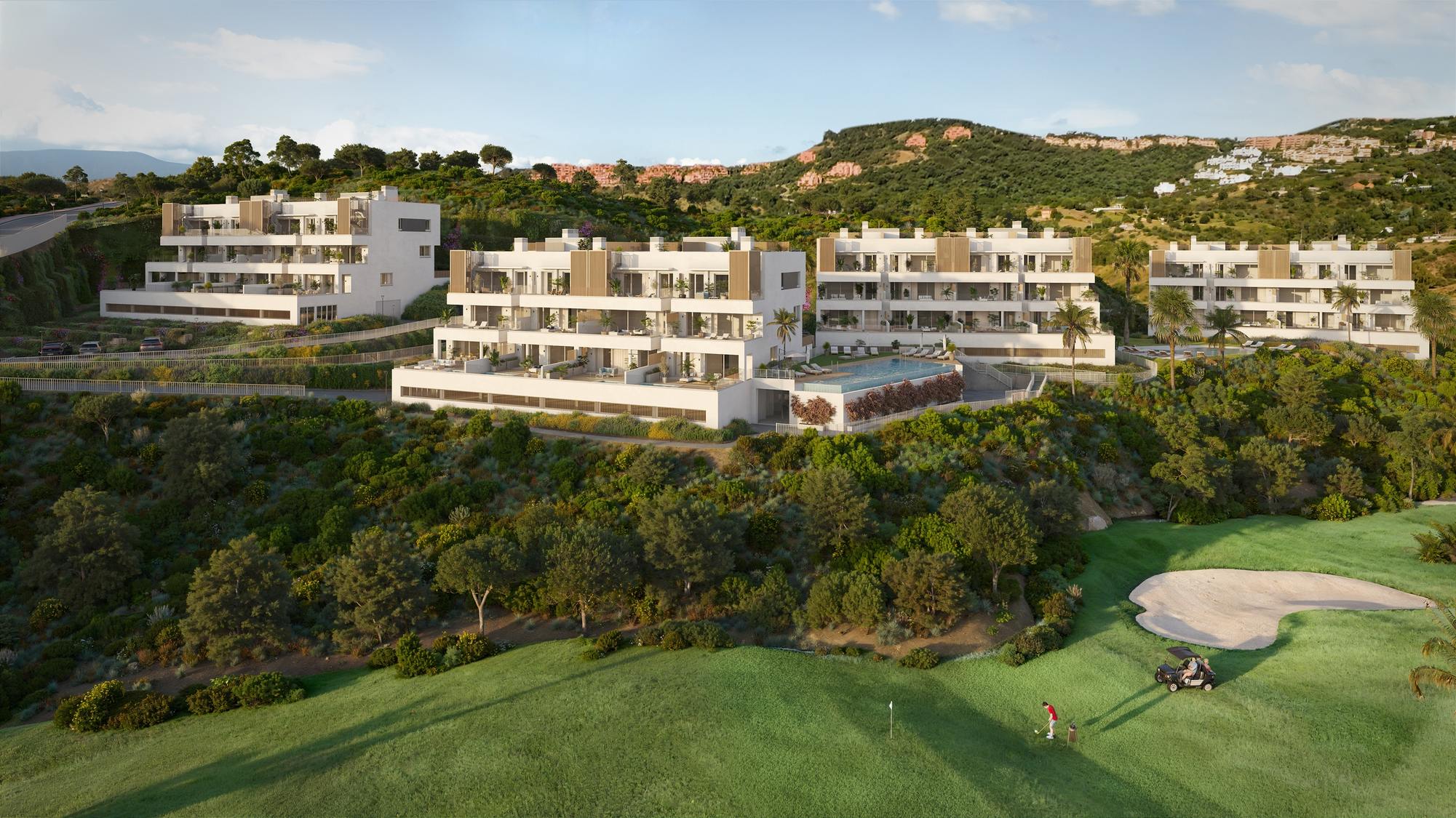 living - SunriseGolfResidences Pisos, Mijas, Costa del Sol - gallery thumbnail - 1