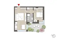 living - Crespi 25A - Living - Dils - Planimetria thumbnail - 1