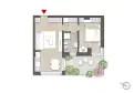 living - Crespi 25A - Wonen - Dils - Verdiepingsplan thumbnail - 1