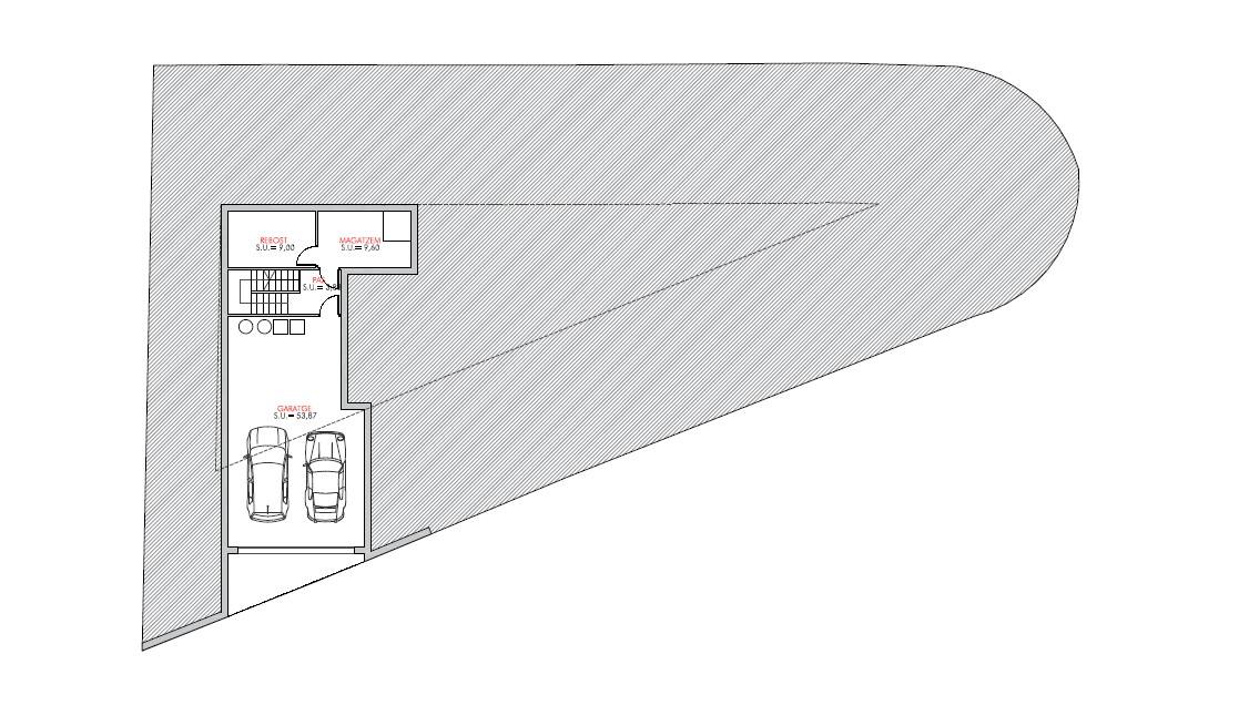 living - 336m² house / villa for sale in Vilassar de Dalt, Barcelona - Floor Plan - 1