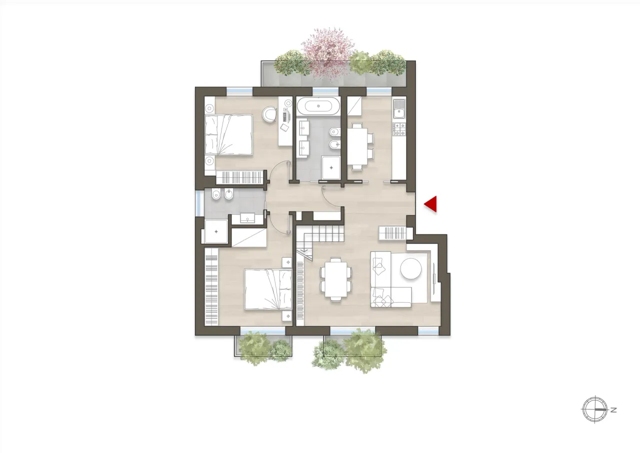 living - Avancini 16 - Living - Dils - Floor Plan - 1