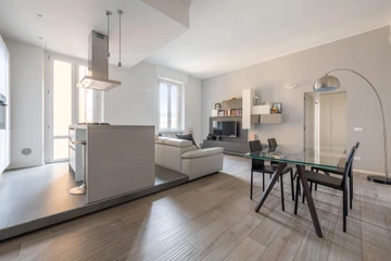 living - Three-room apartment for sale via Sardegna 59 Milano - featured