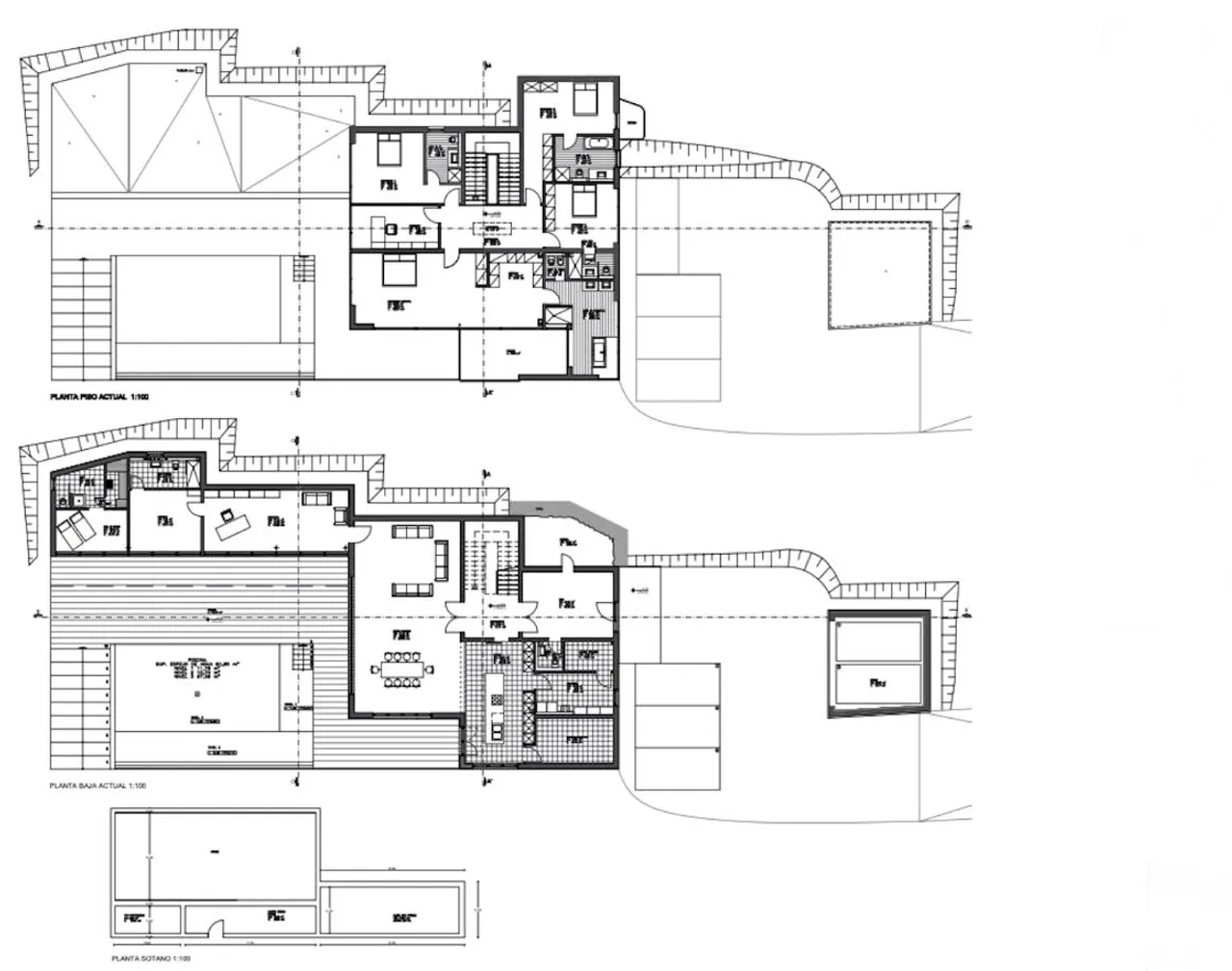 living - Casa / villa de 701m² en alquiler en Son Vida - Plano del piso - 1