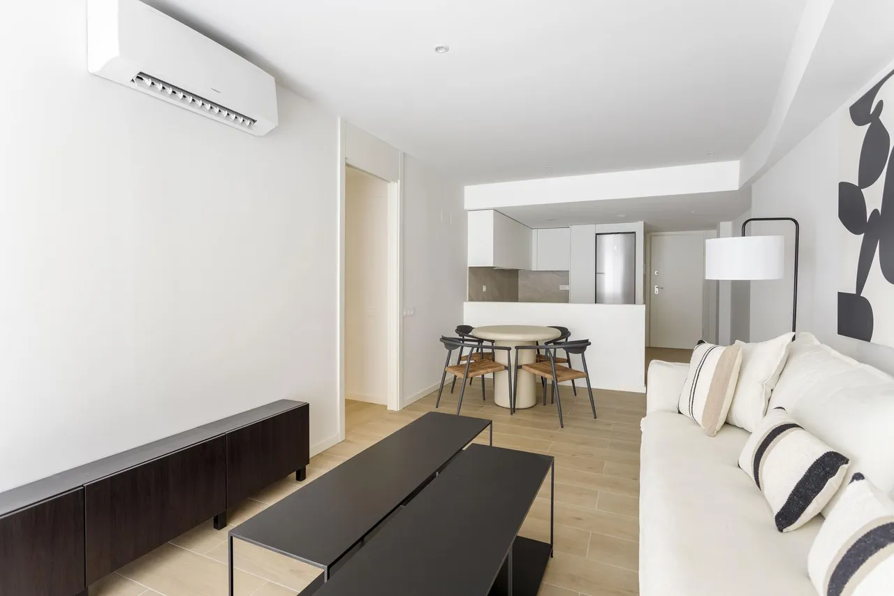 living - Piso de 70m² en alquiler en Ventilla - Almenara, Madrid - gallery - 6